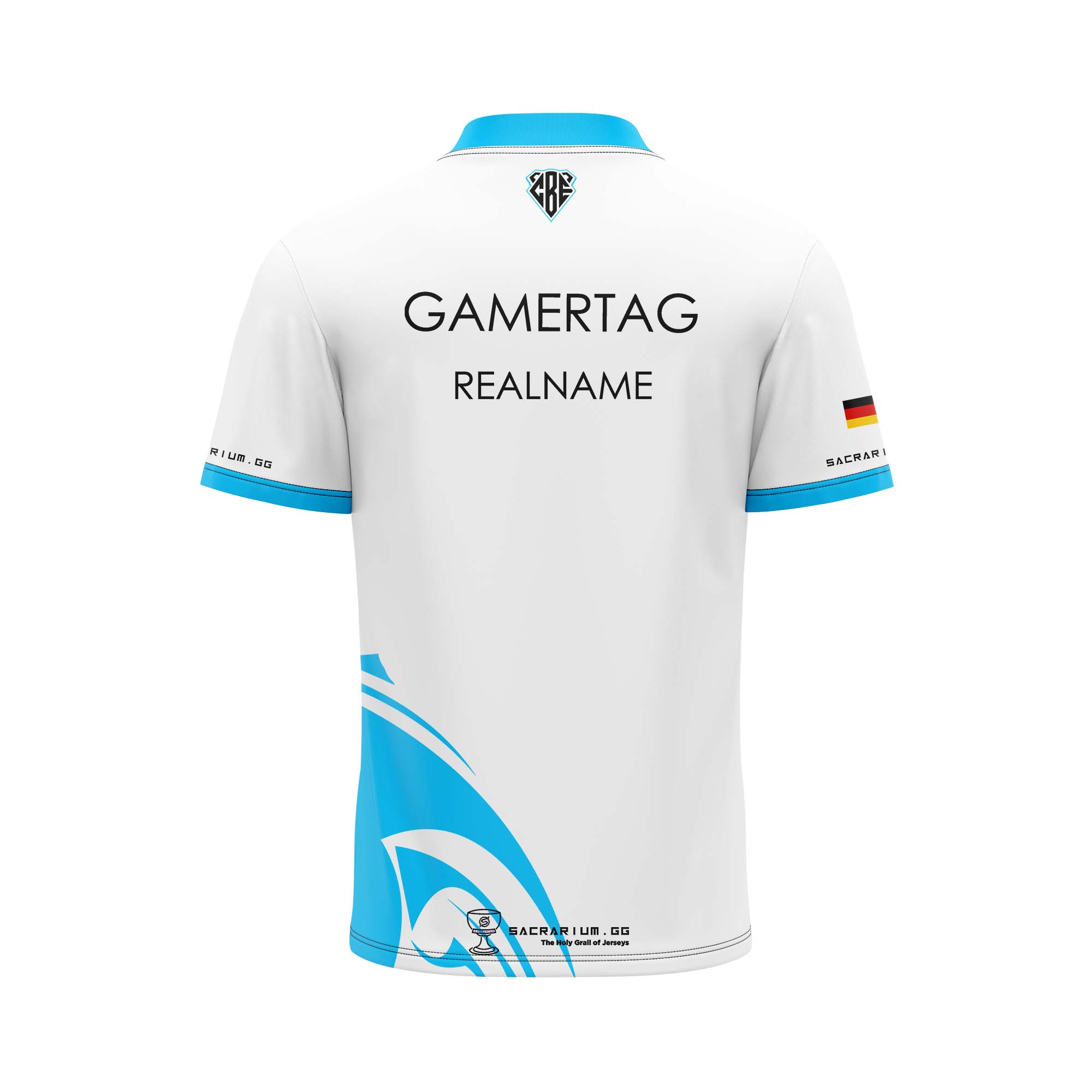 Coldbears Simple White Esports Jersey