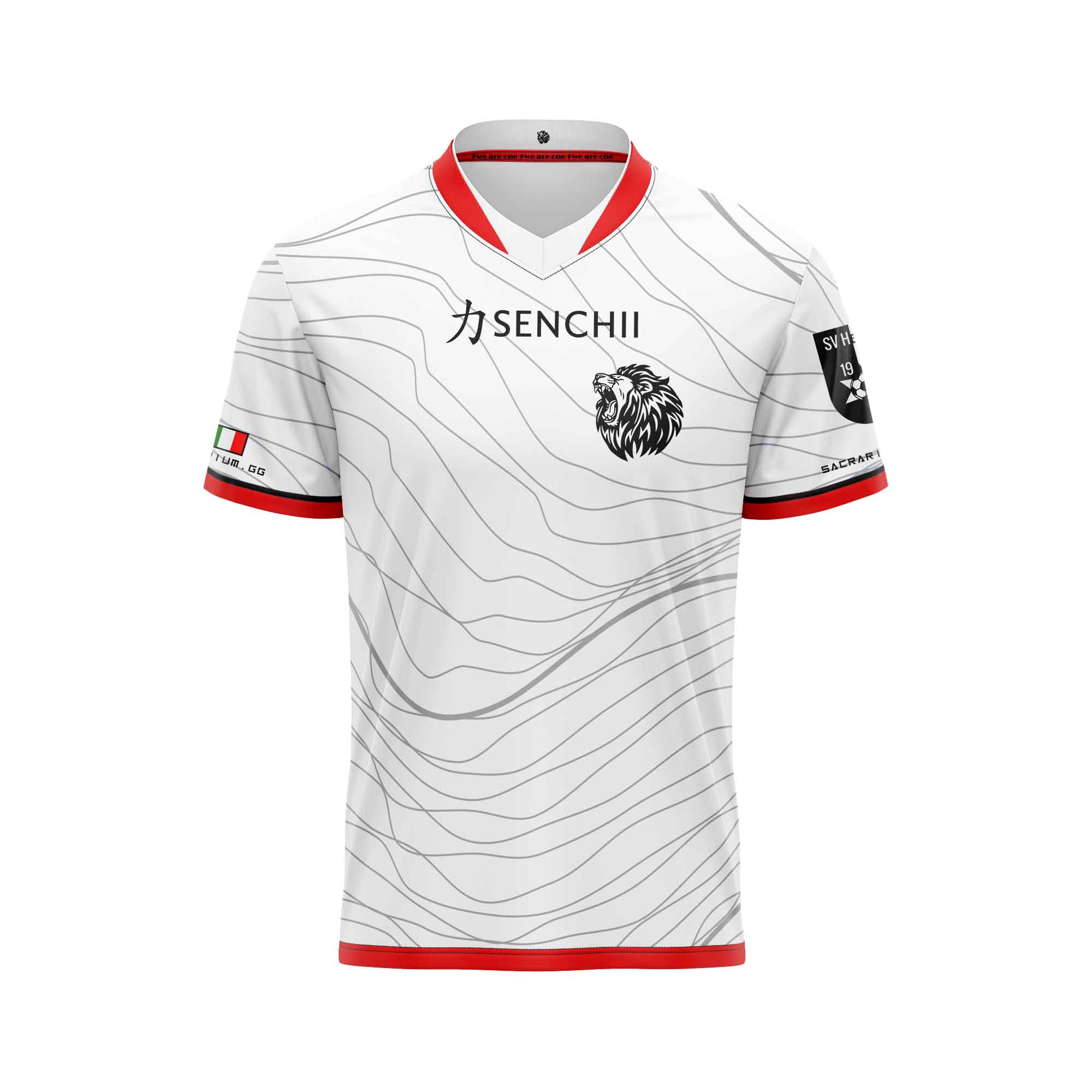 Aslantics White Esports Jersey
