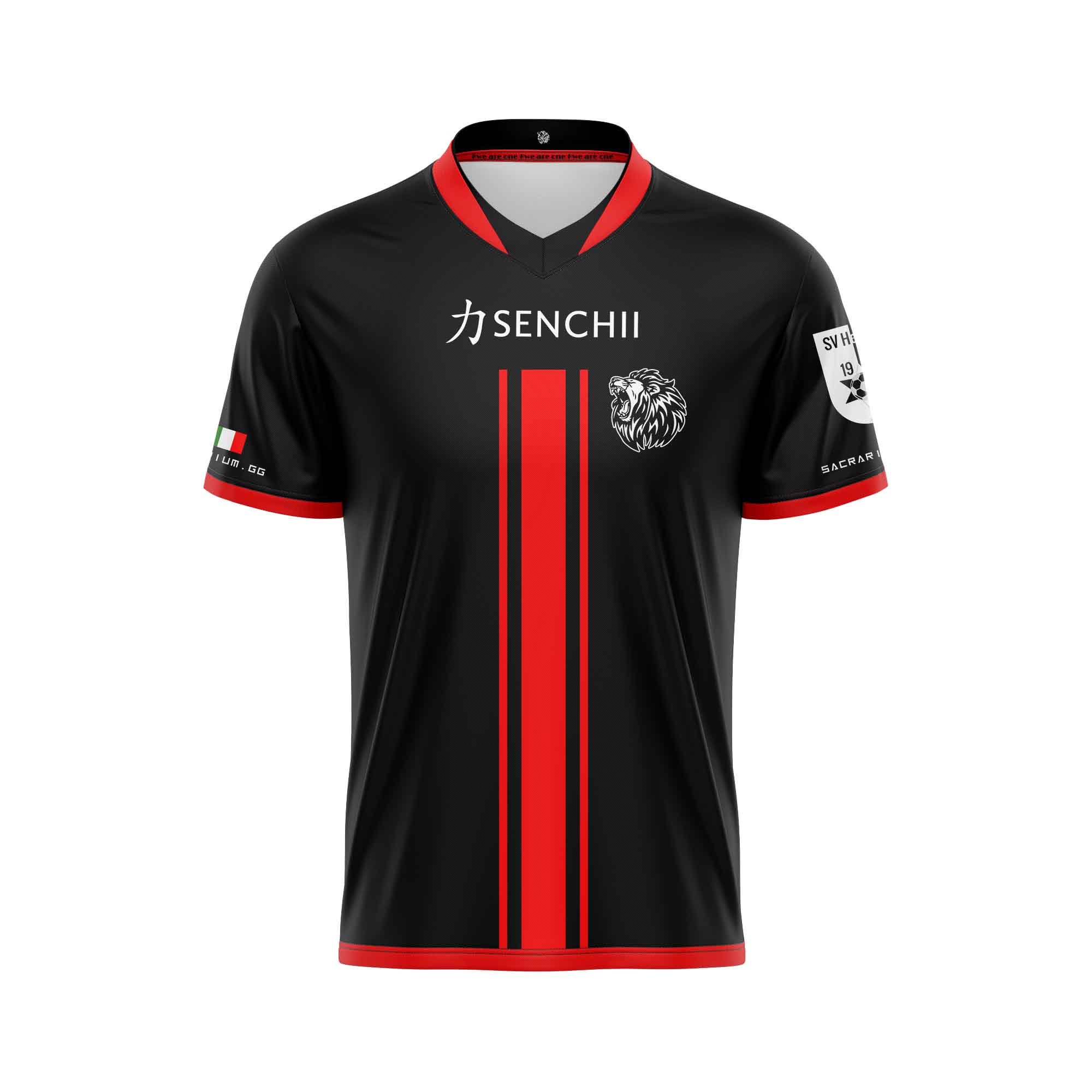 Aslantics Clean Black Esports Jersey