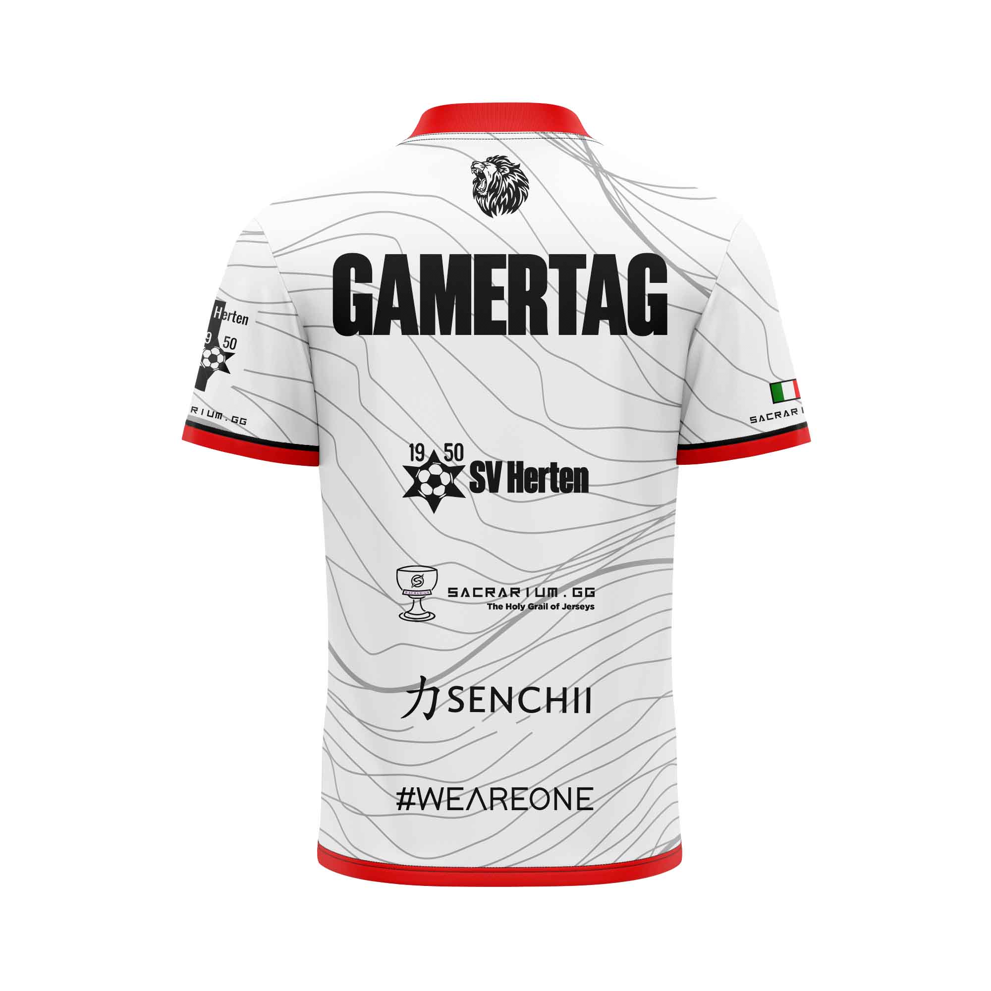 Aslantics White Esports Jersey
