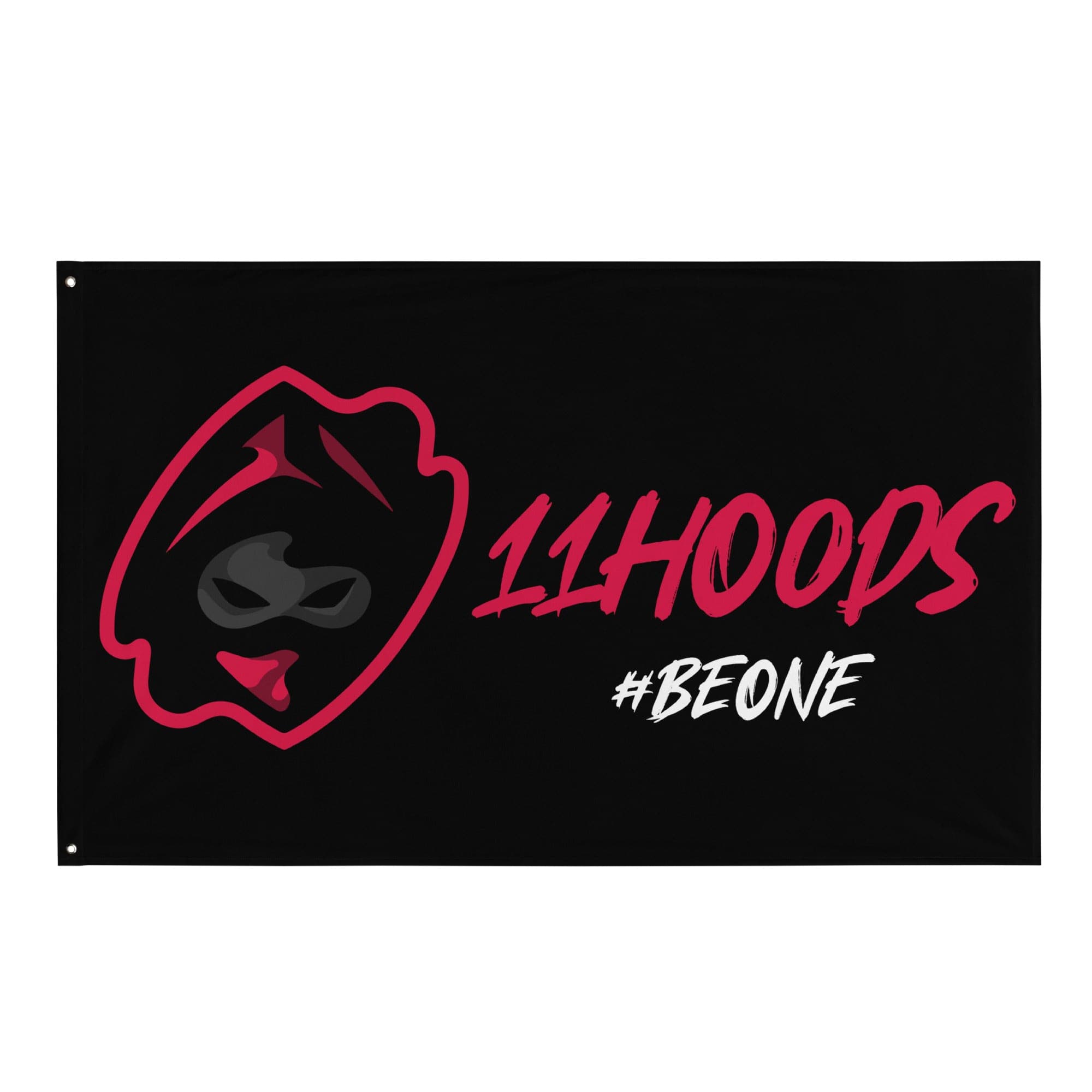 11 Hoods Wandflagge