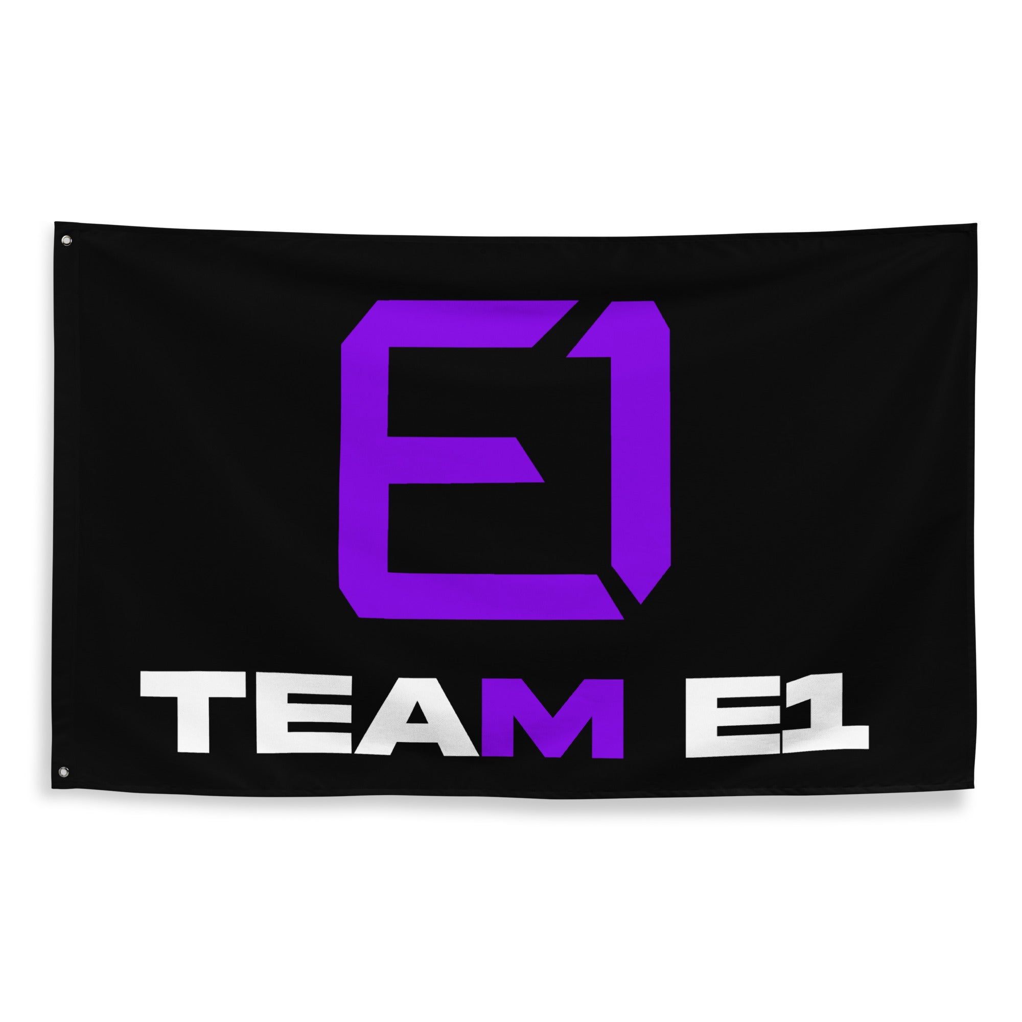 E1 Wandflagge