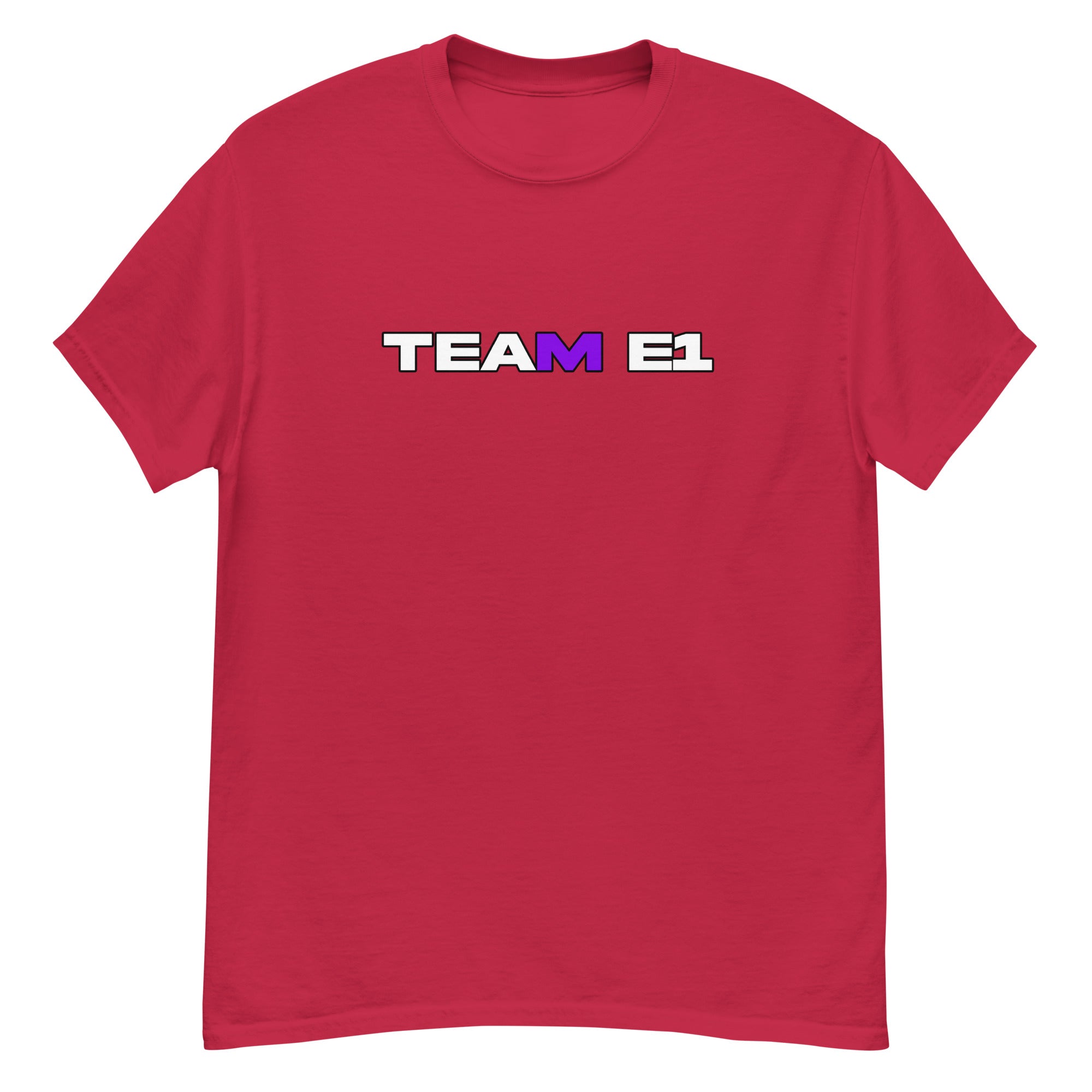 E1 Big Print Shirt