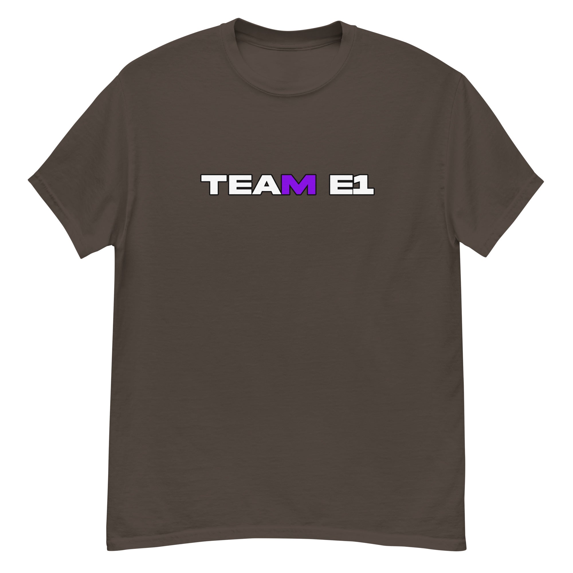 E1 Big Print Shirt