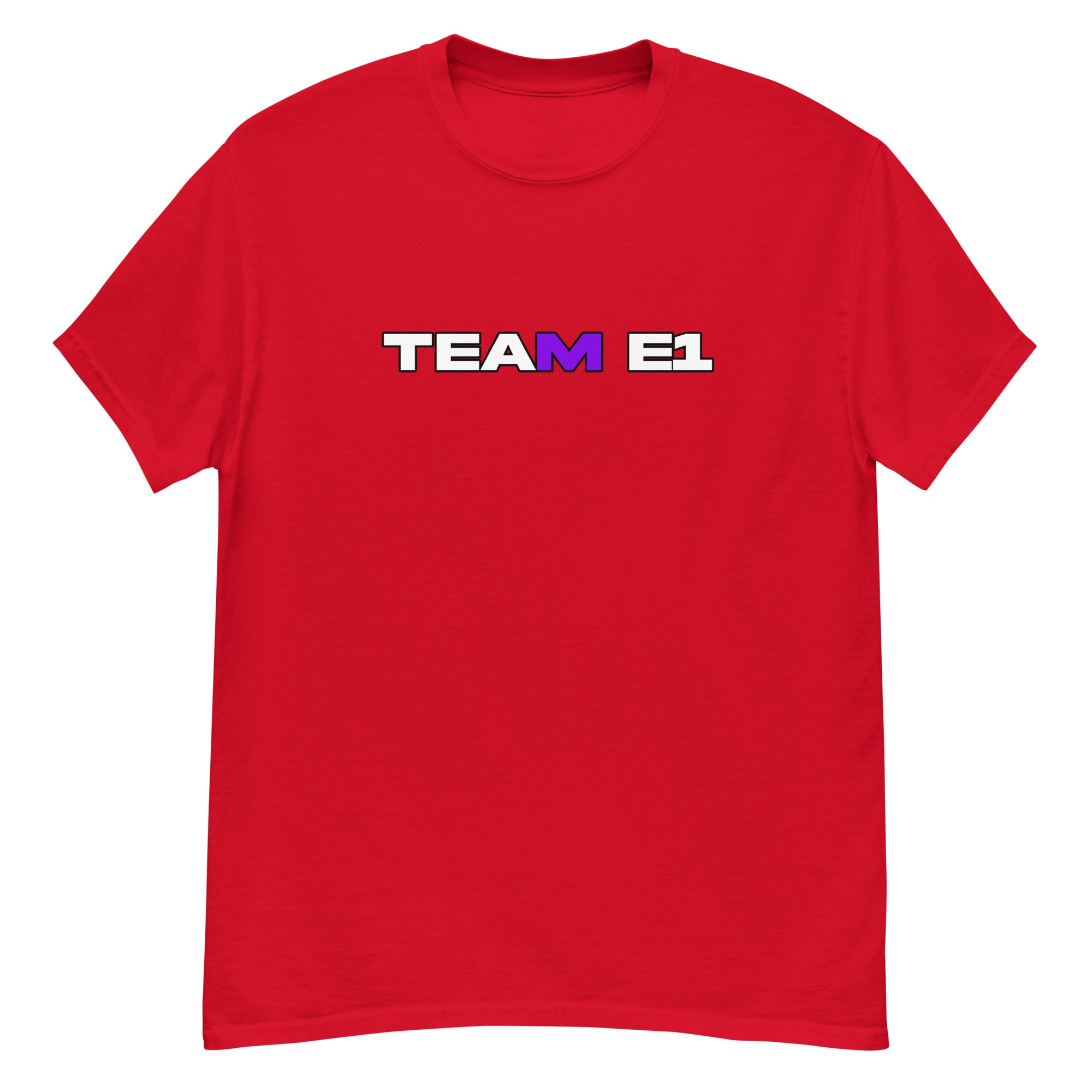 E1 Big Print Shirt