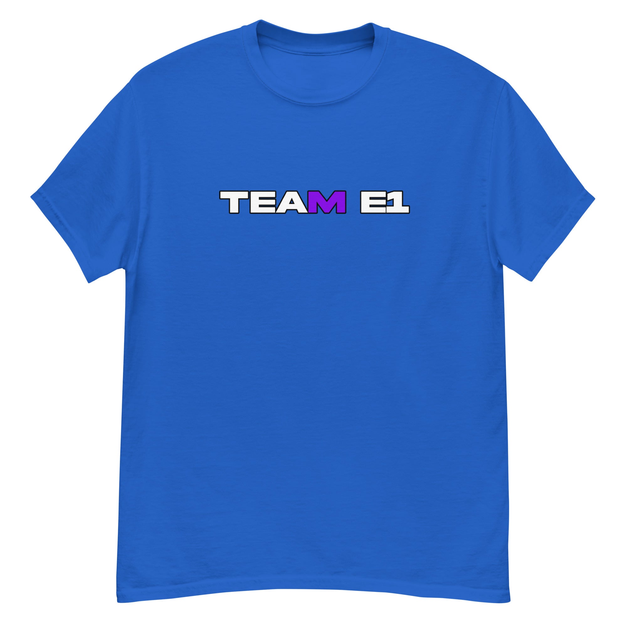 E1 Big Print Shirt