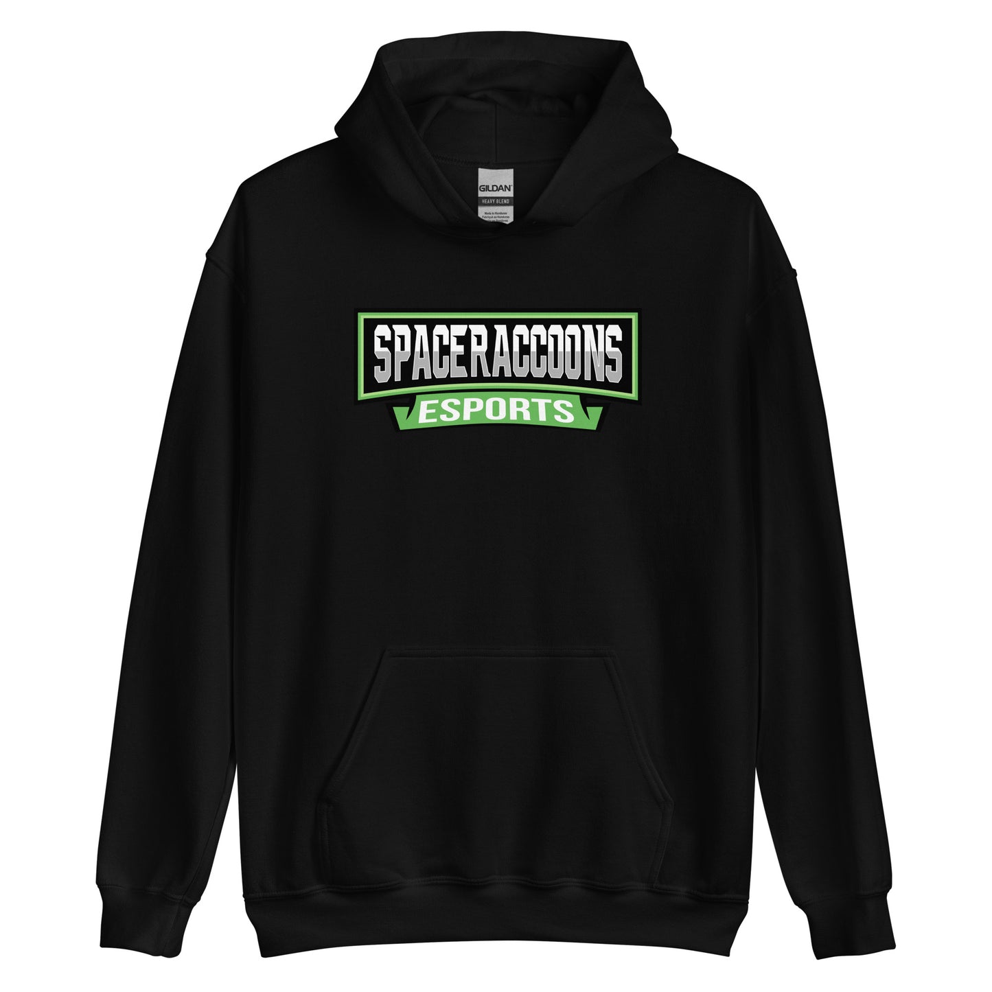 SpaceRaccoons Big Print Hoodie