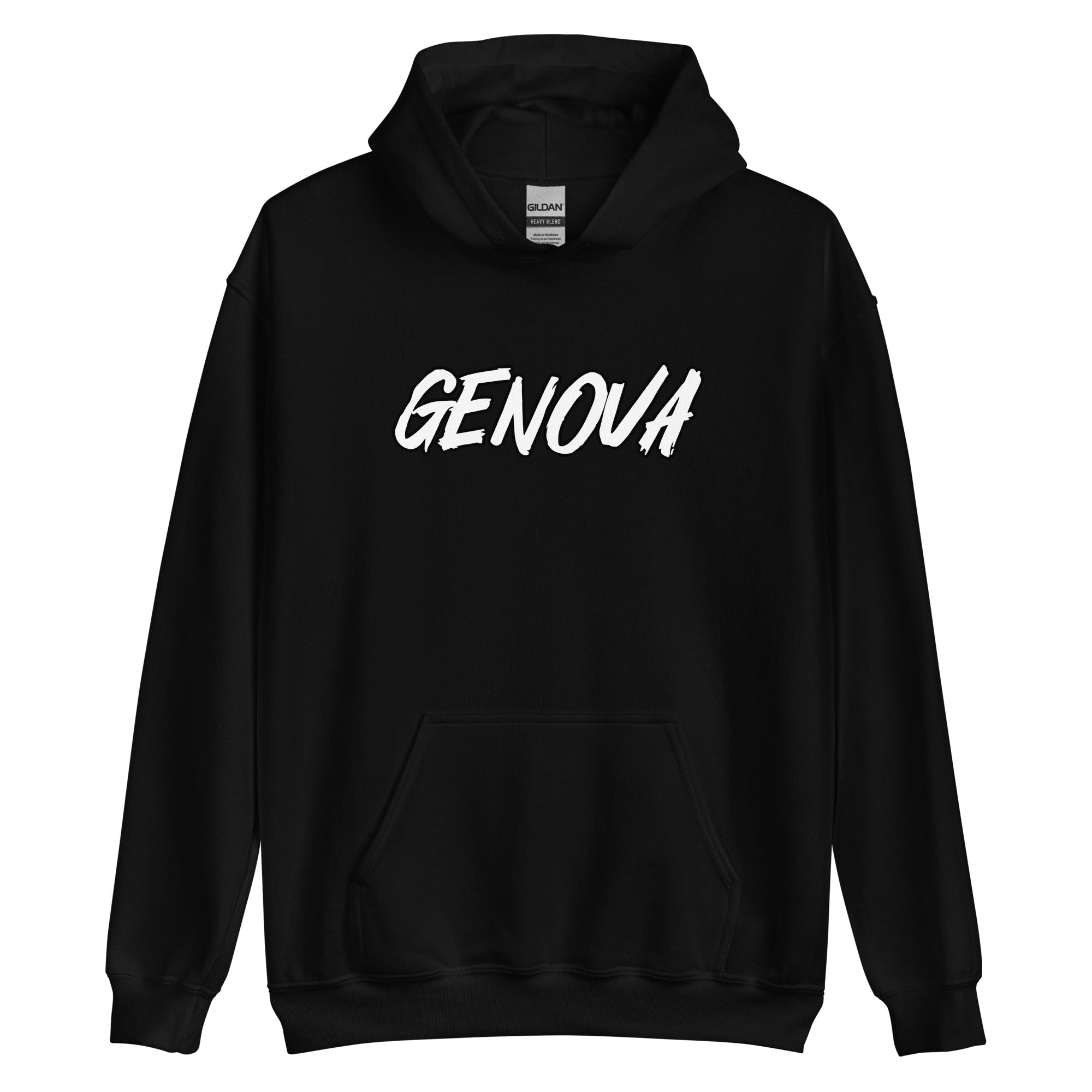 Genova Big Print Hoodie