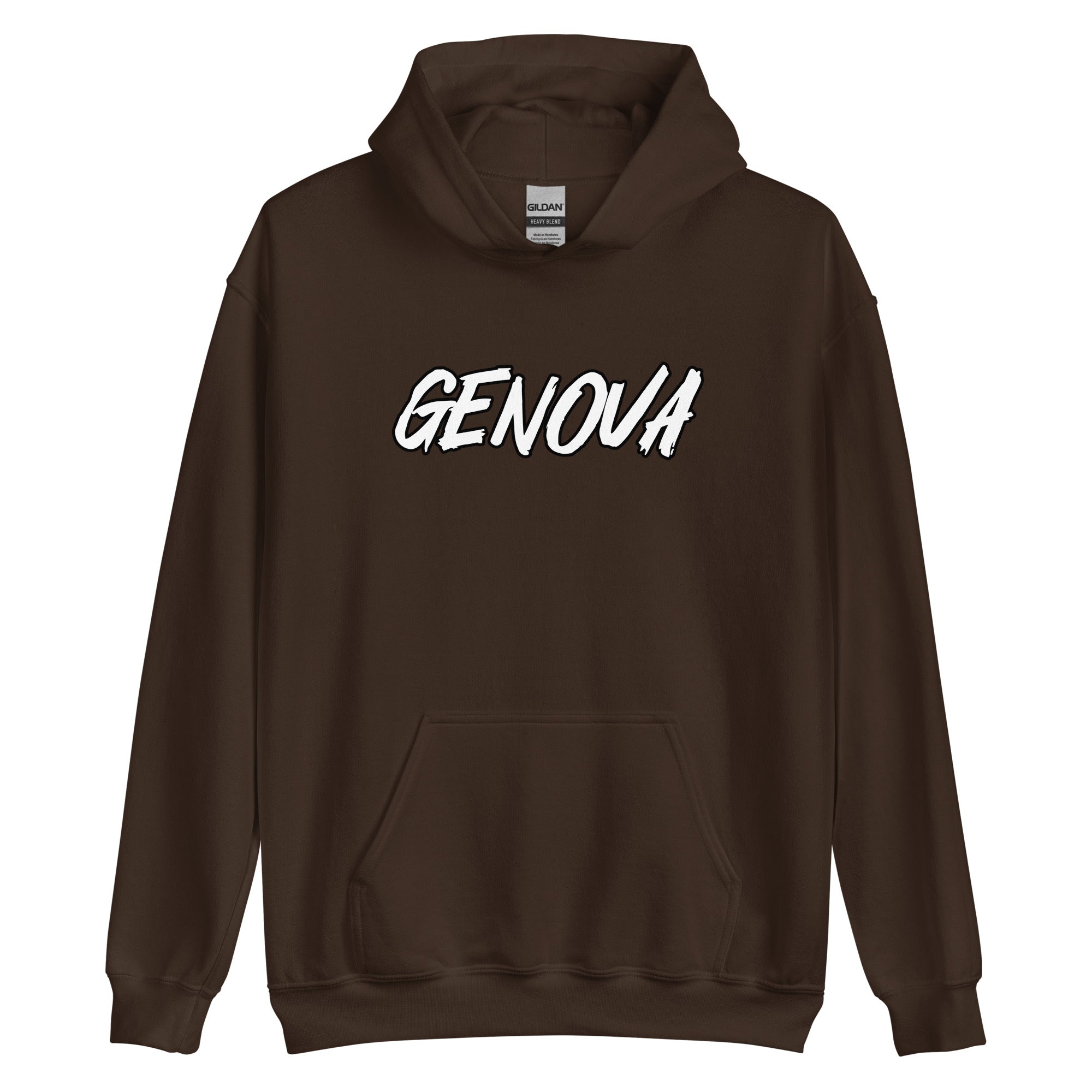 Genova Big Print Hoodie