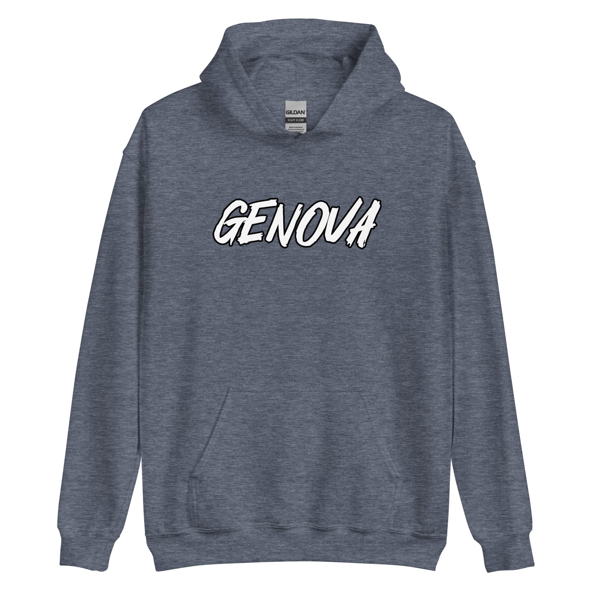 Genova Big Print Hoodie