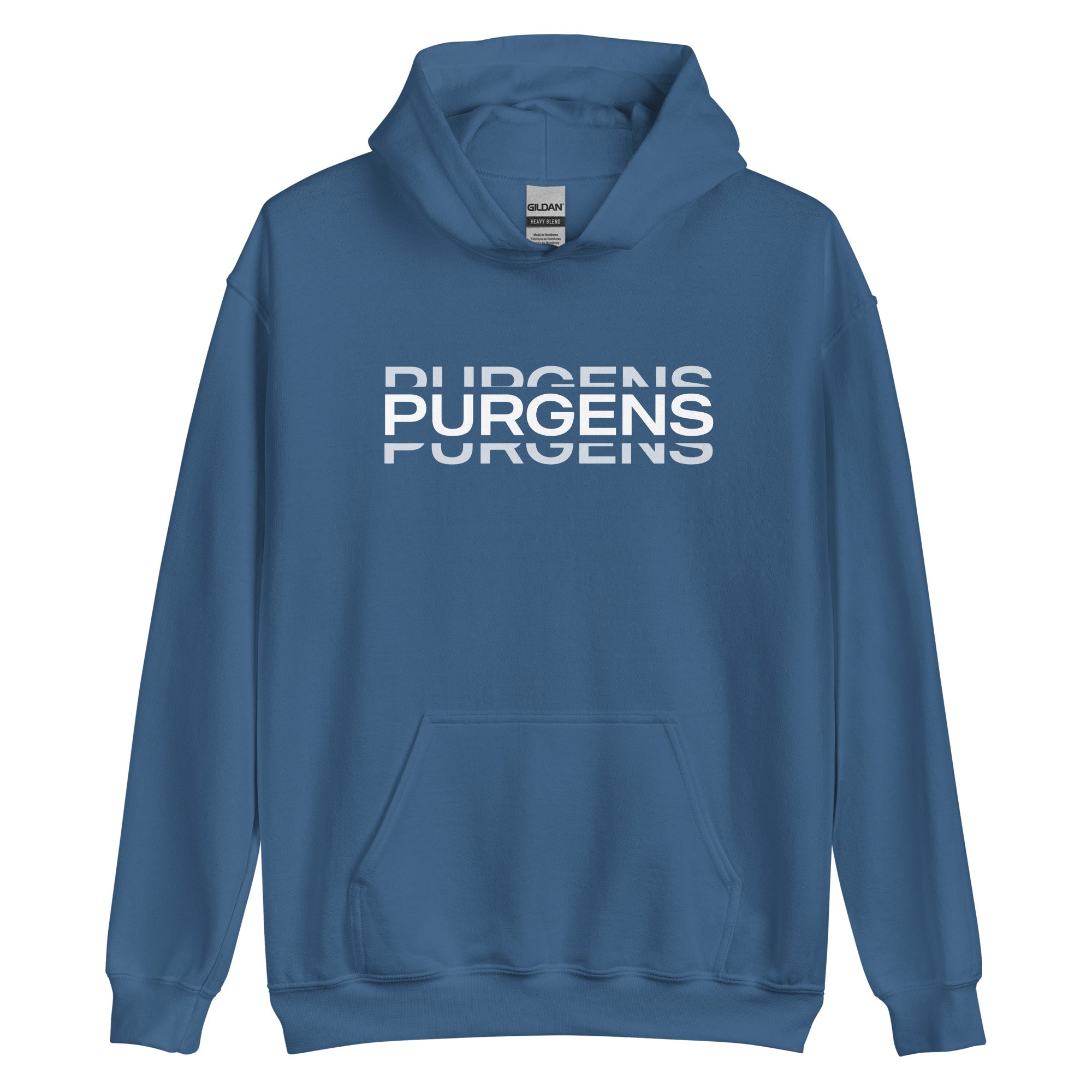 Purgens Big Print Hoodie