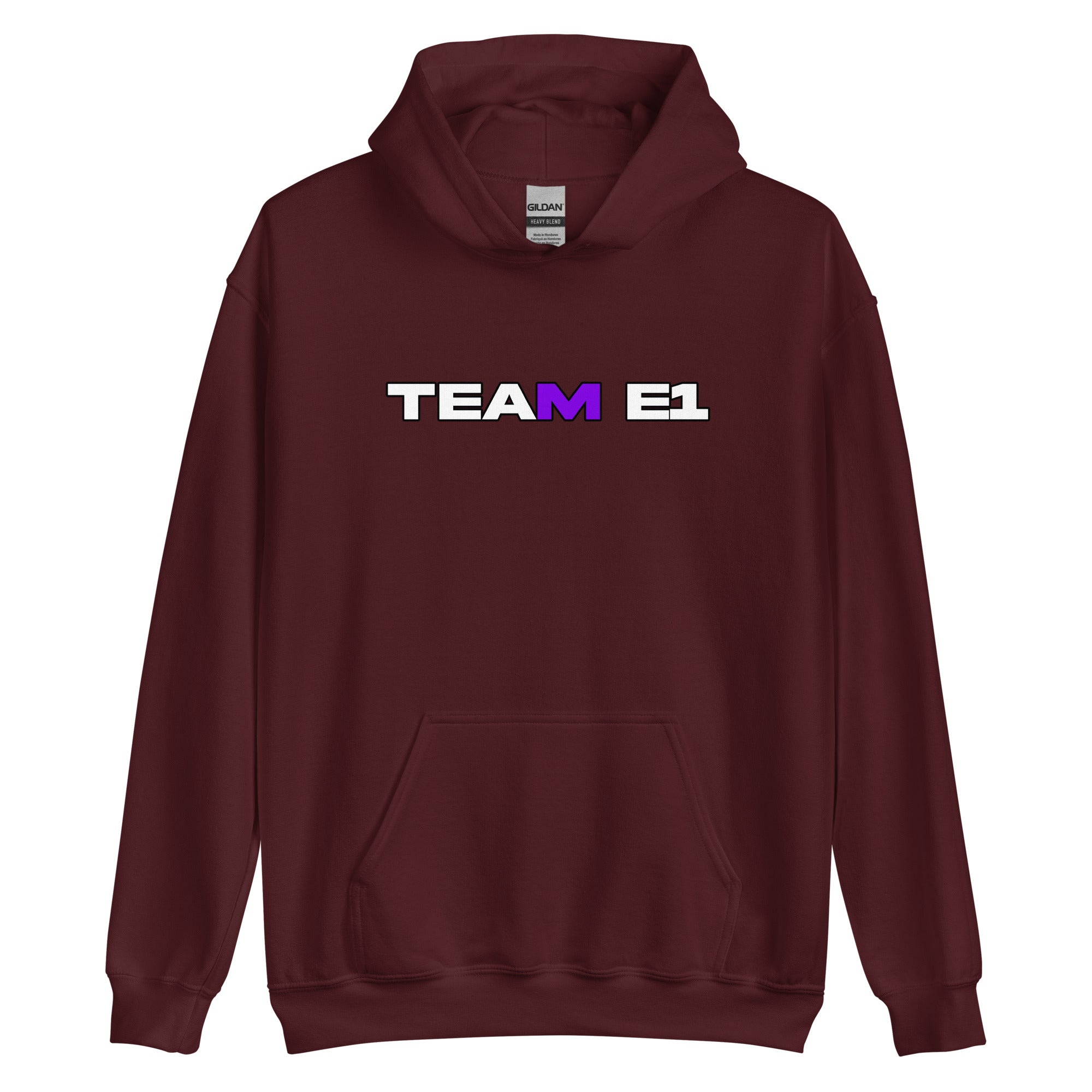 E1 Big Print Hoodie