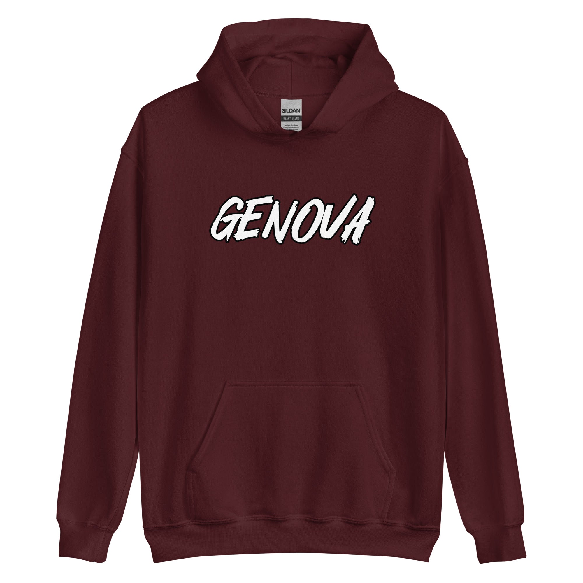 Genova Big Print Hoodie