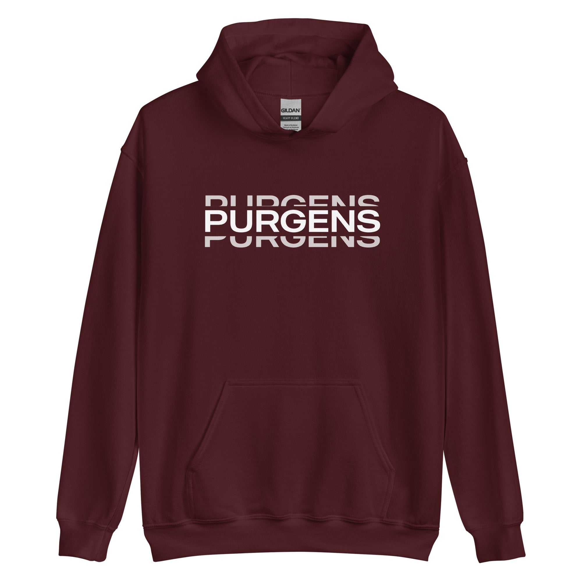 Purgens Big Print Hoodie