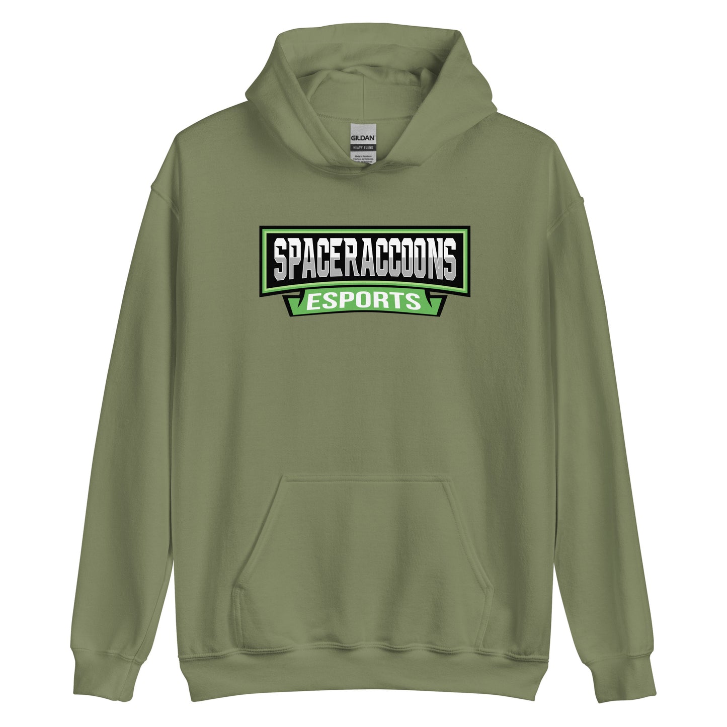 SpaceRaccoons Big Print Hoodie