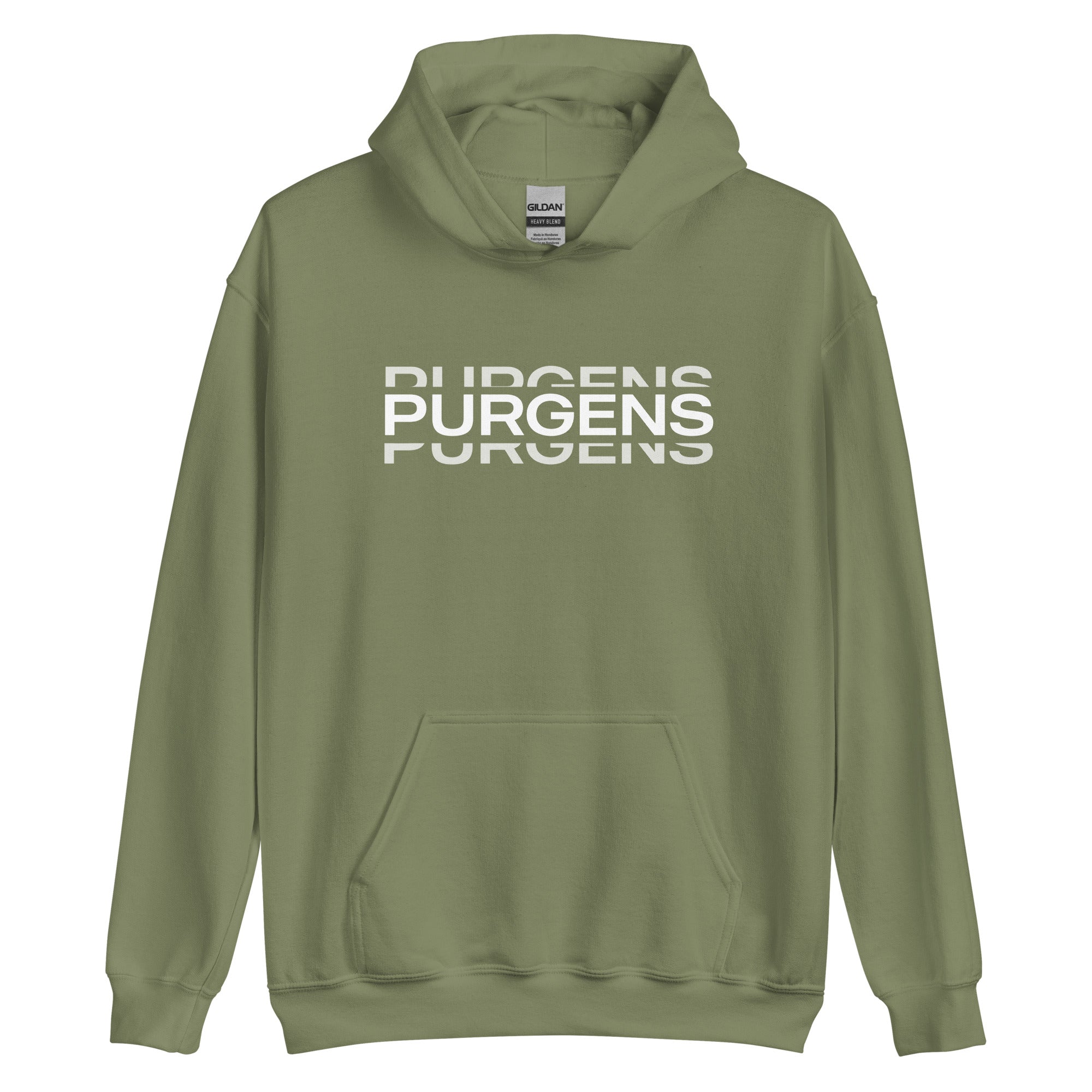 Purgens Big Print Hoodie