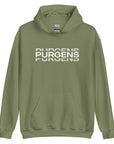 Purgens Big Print Hoodie