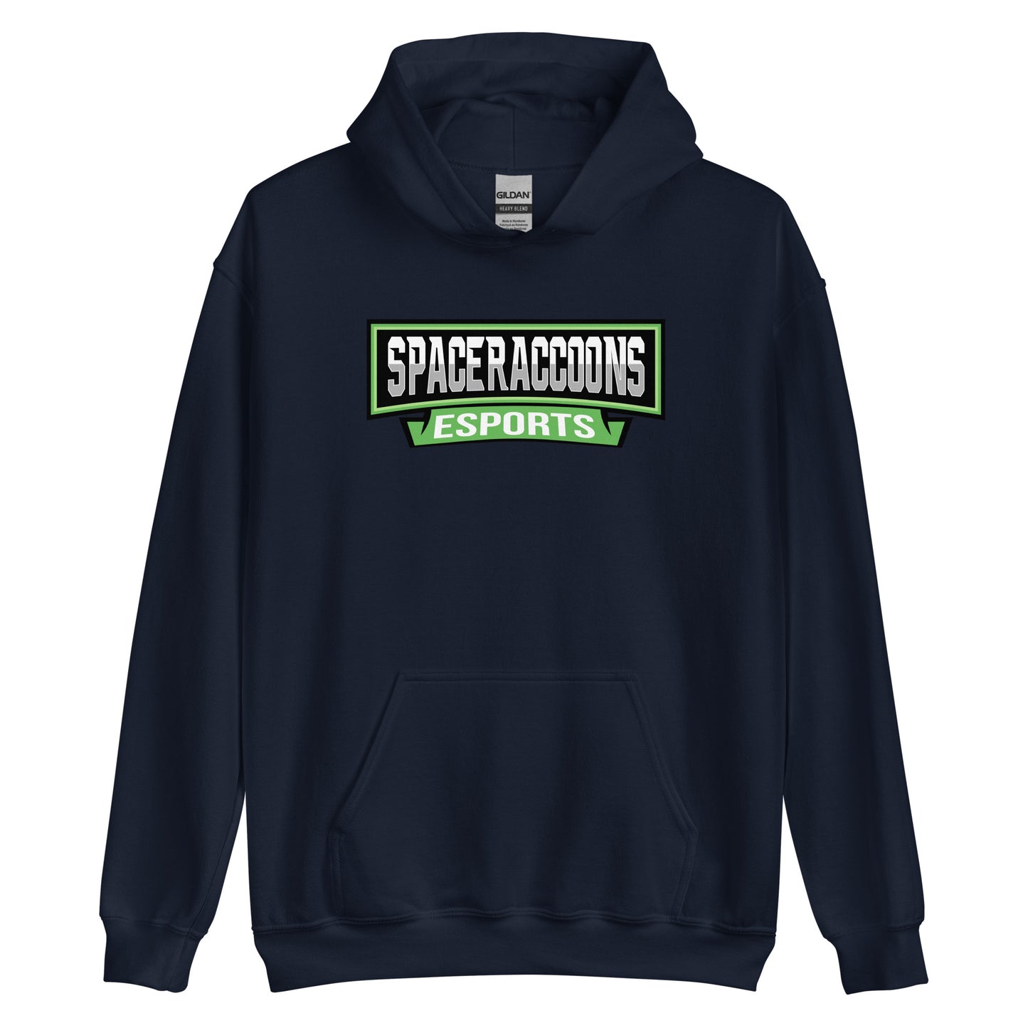 SpaceRaccoons Big Print Hoodie