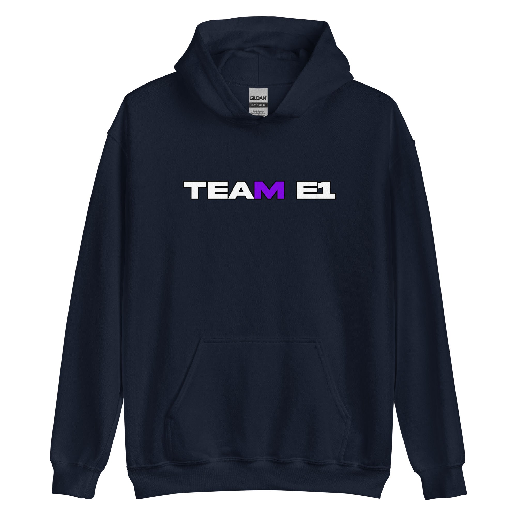 E1 Big Print Hoodie