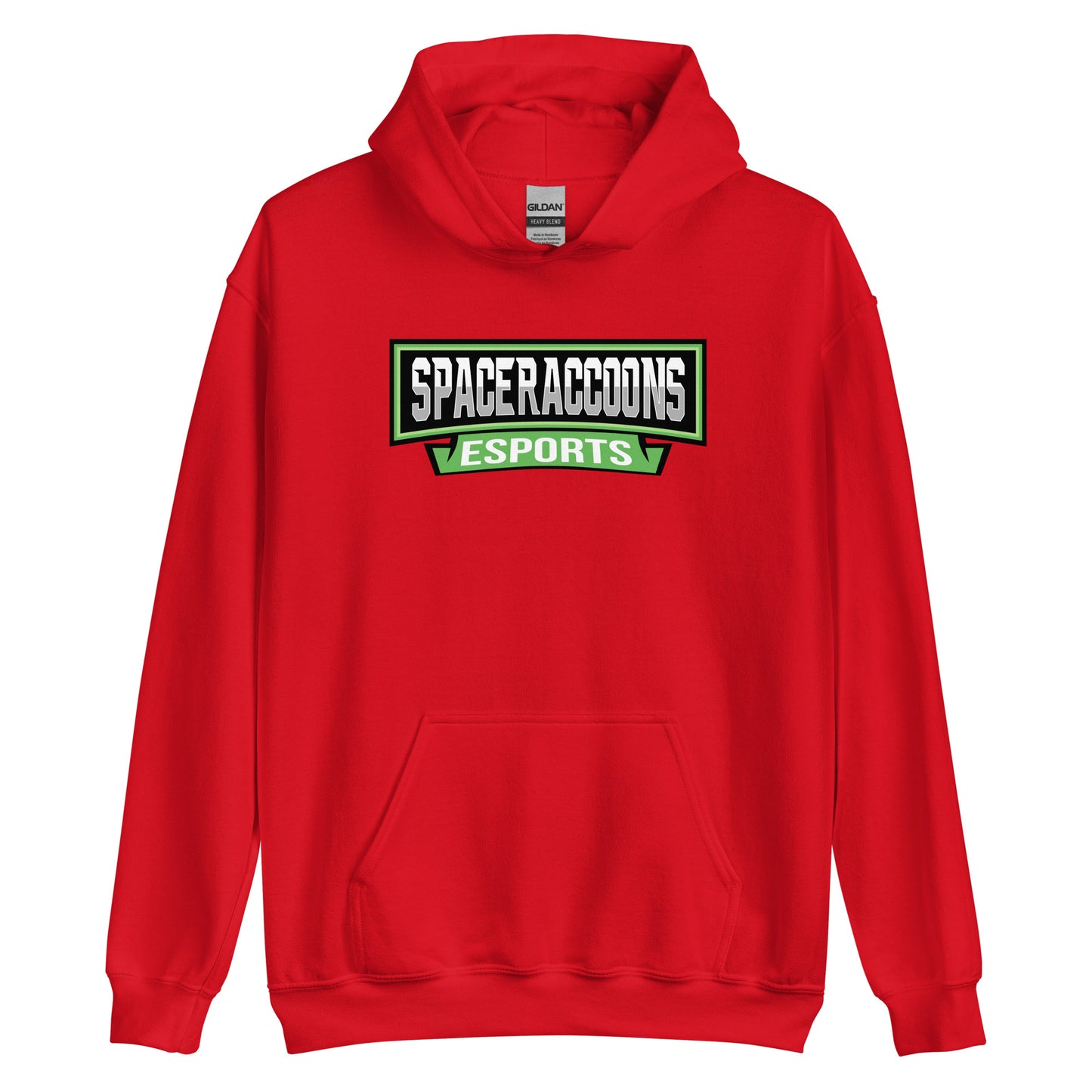 SpaceRaccoons Big Print Hoodie