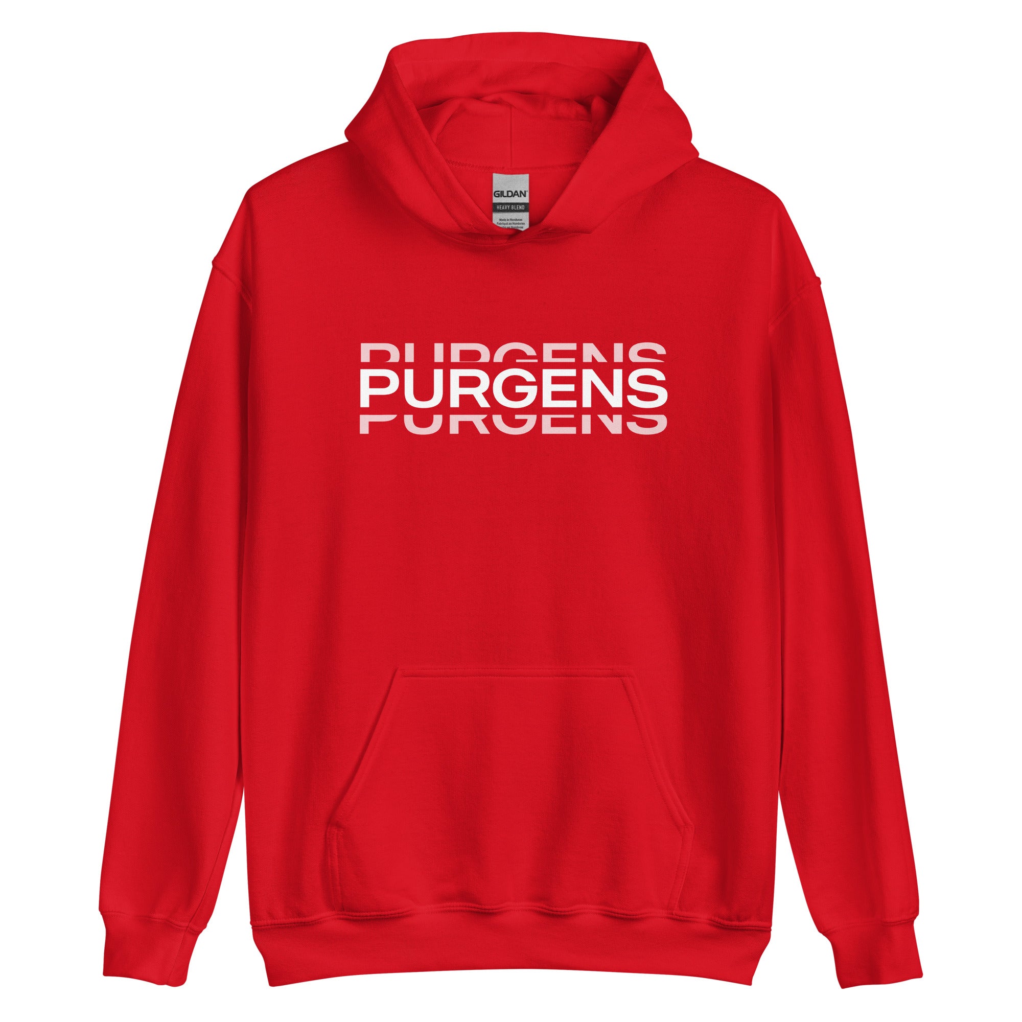 Purgens Big Print Hoodie