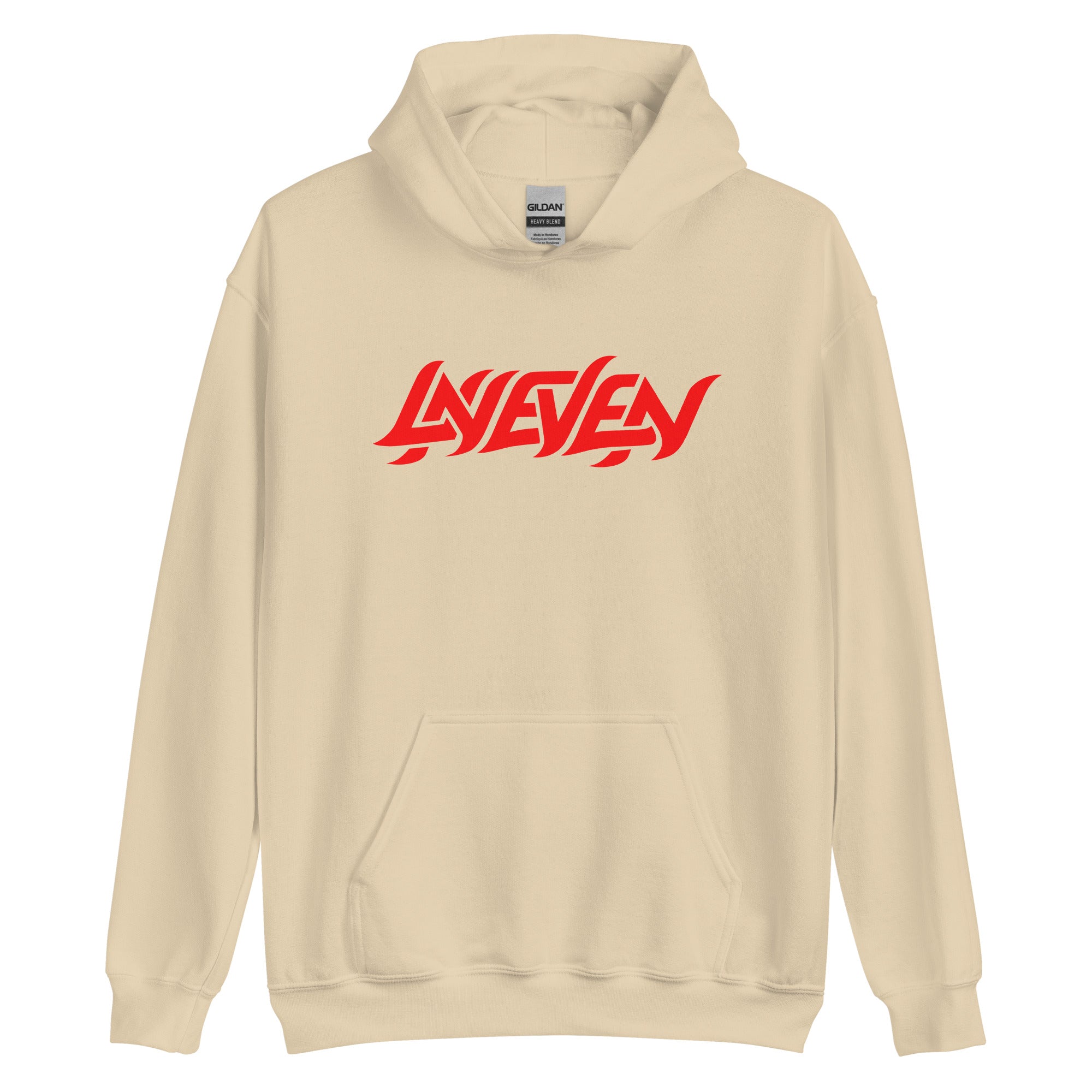 UNEVEN Big Print Hoodie