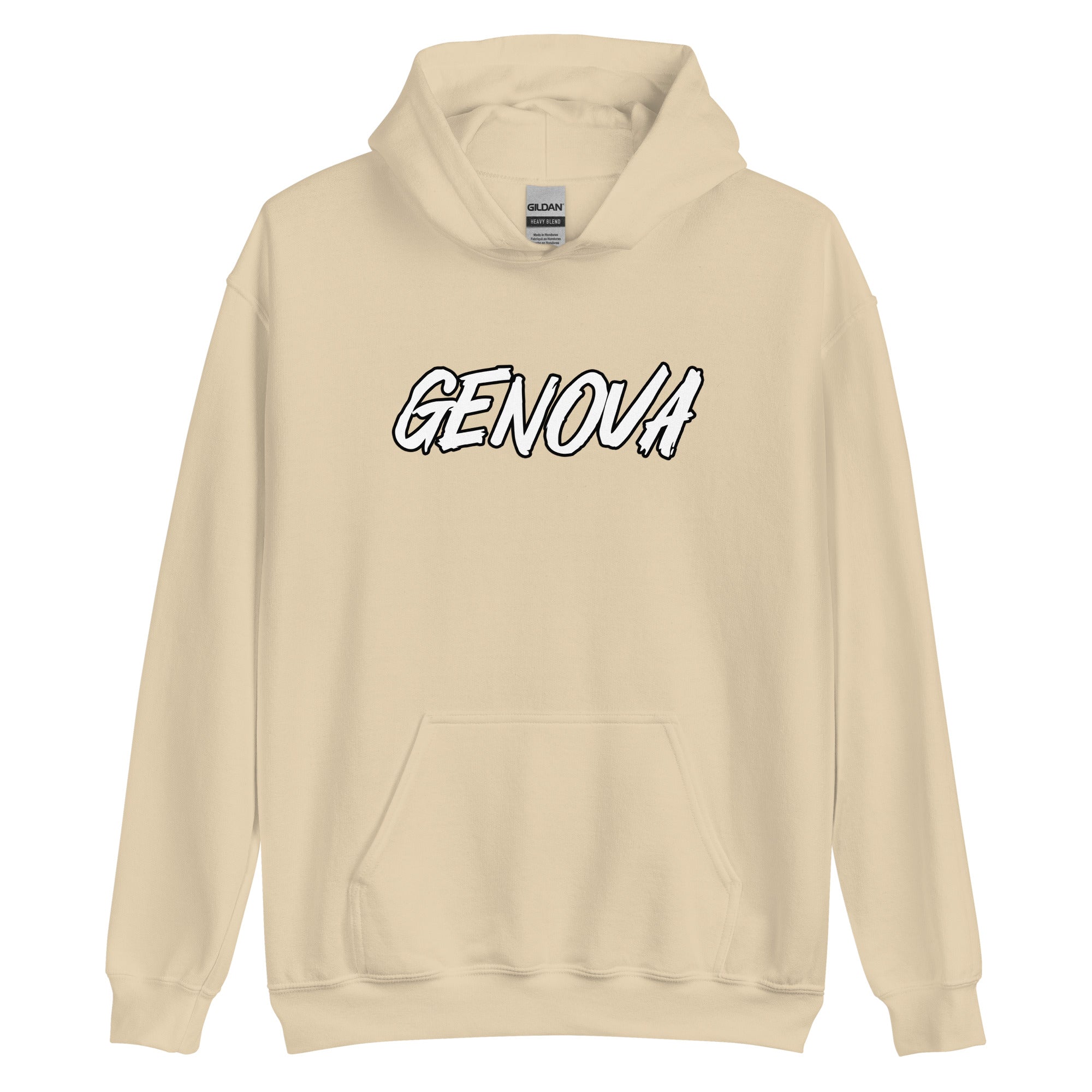 Genova Big Print Hoodie