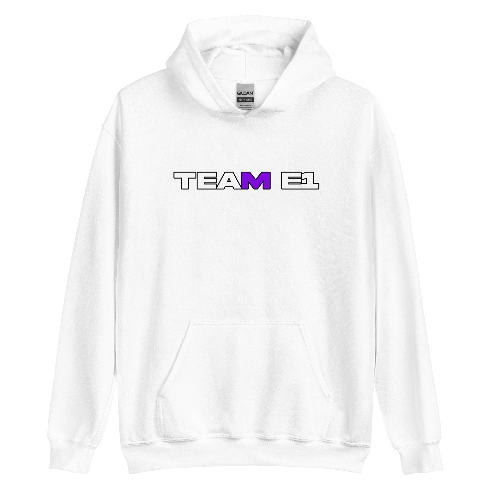 E1 Big Print Hoodie