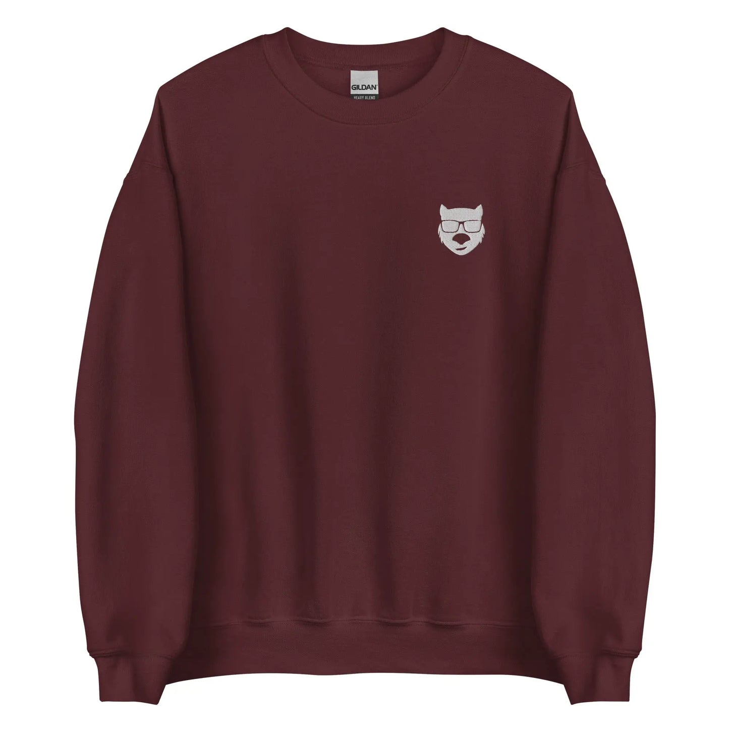 Basic Sweatshirt (Bestickt) W4lDi96