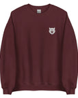 Basic Sweatshirt (Bestickt) W4lDi96