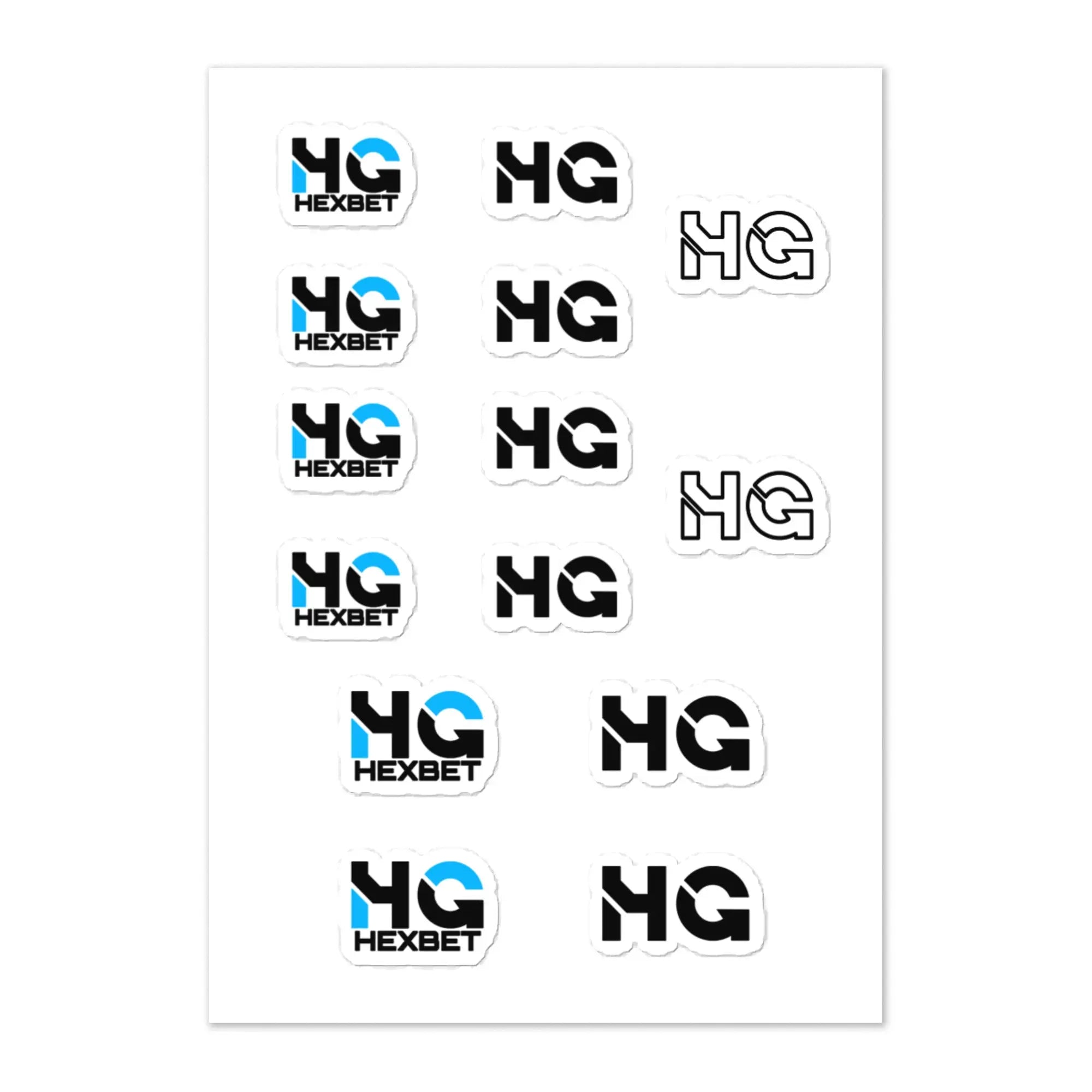 Sticker Blatt Hexbet Group