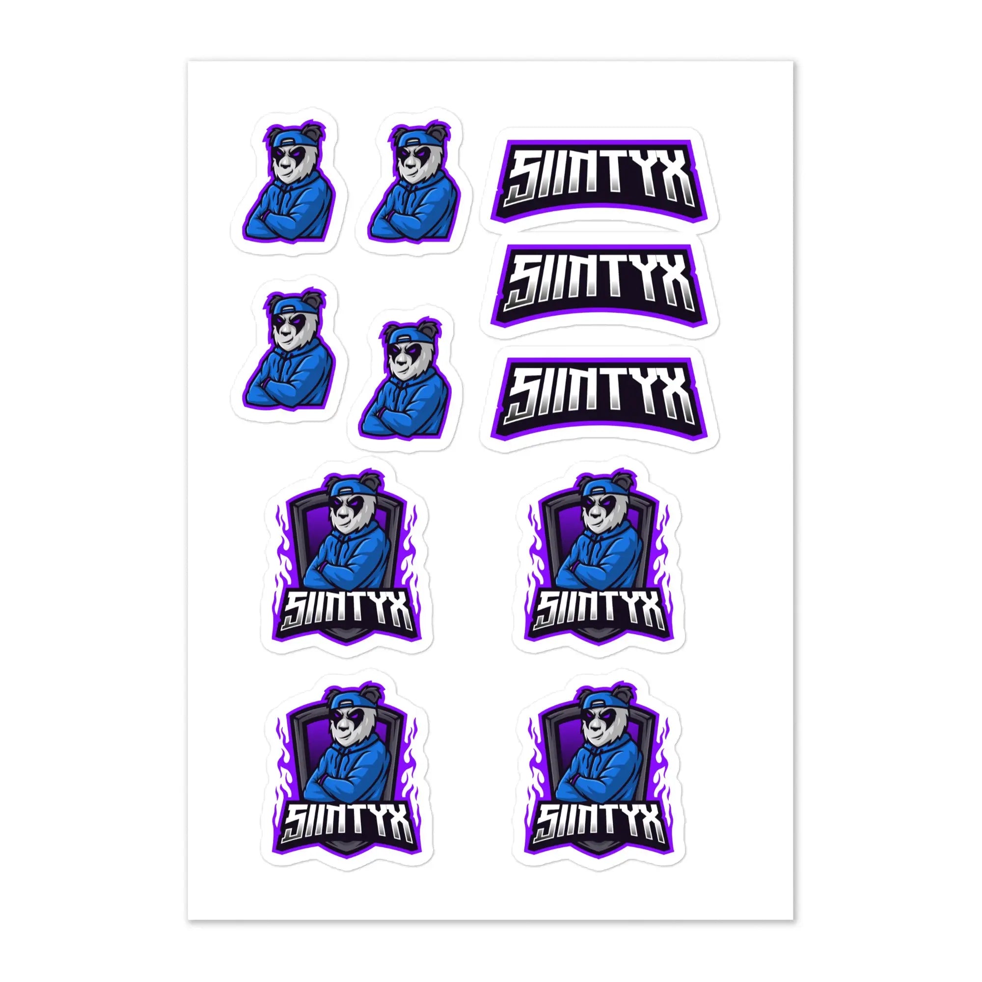StickerBlatt Siintyx