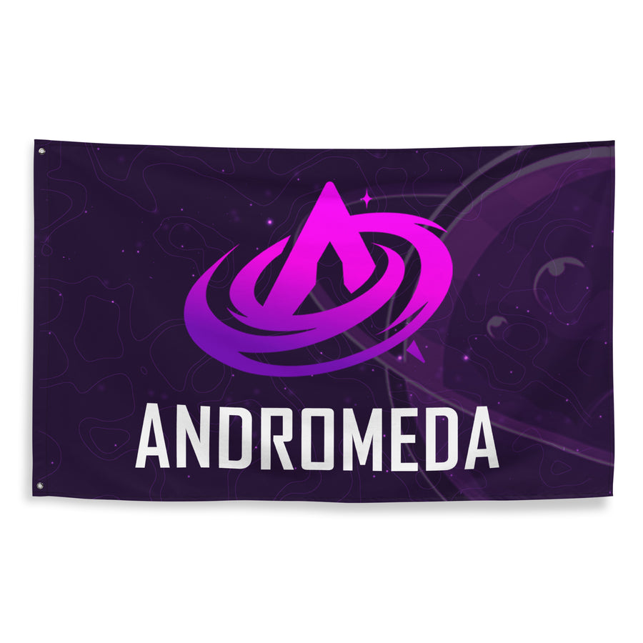 Andromeda Wandflagge