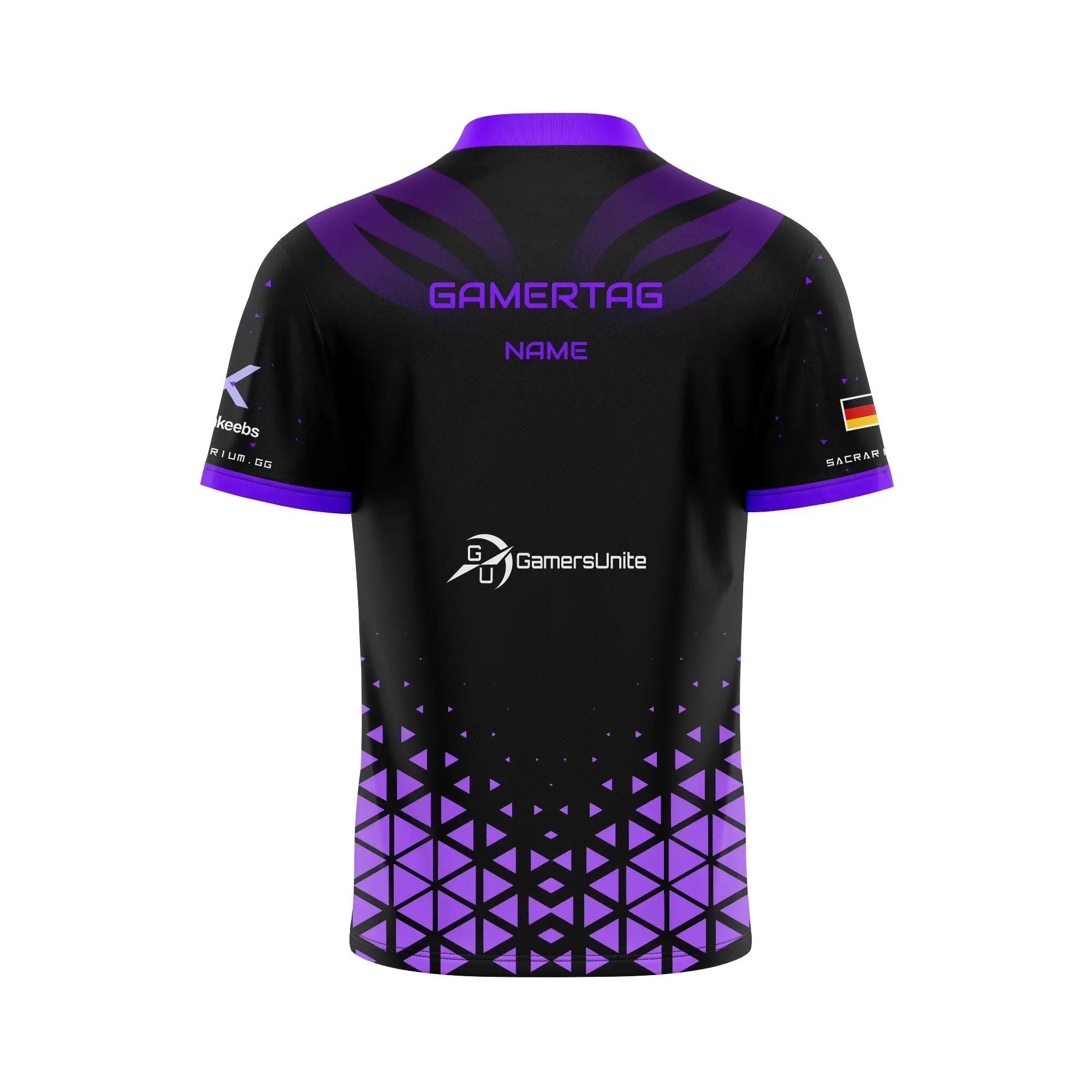 Evotion eSports Jersey Black Gaming