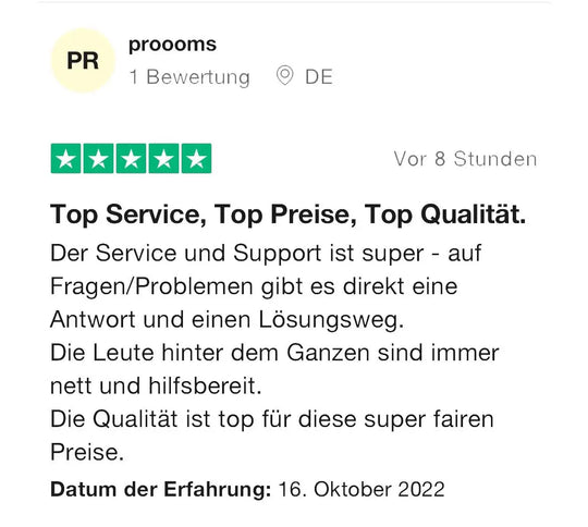 Sacrarium.gg Trustpilot Bewertung