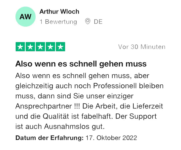 Sacrarium Trustpilot