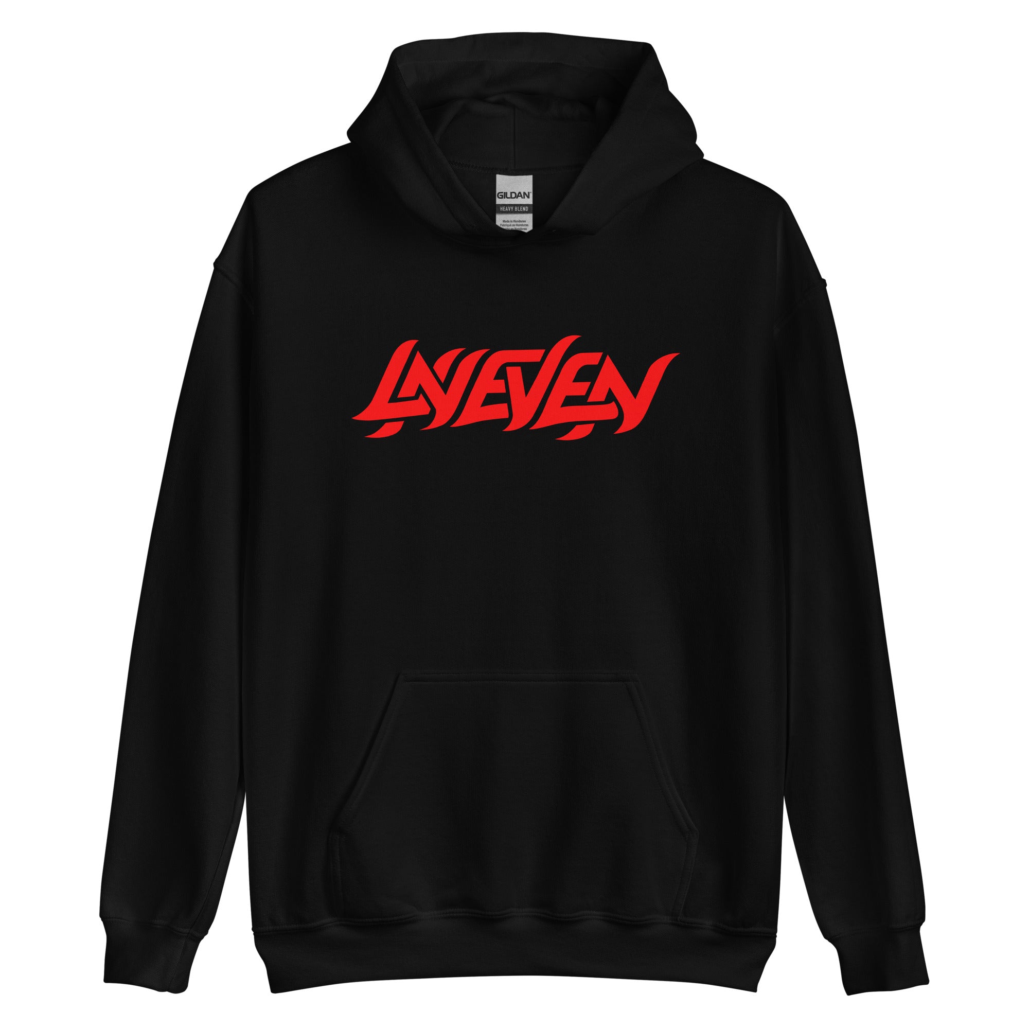 UNEVEN Big Print Hoodie