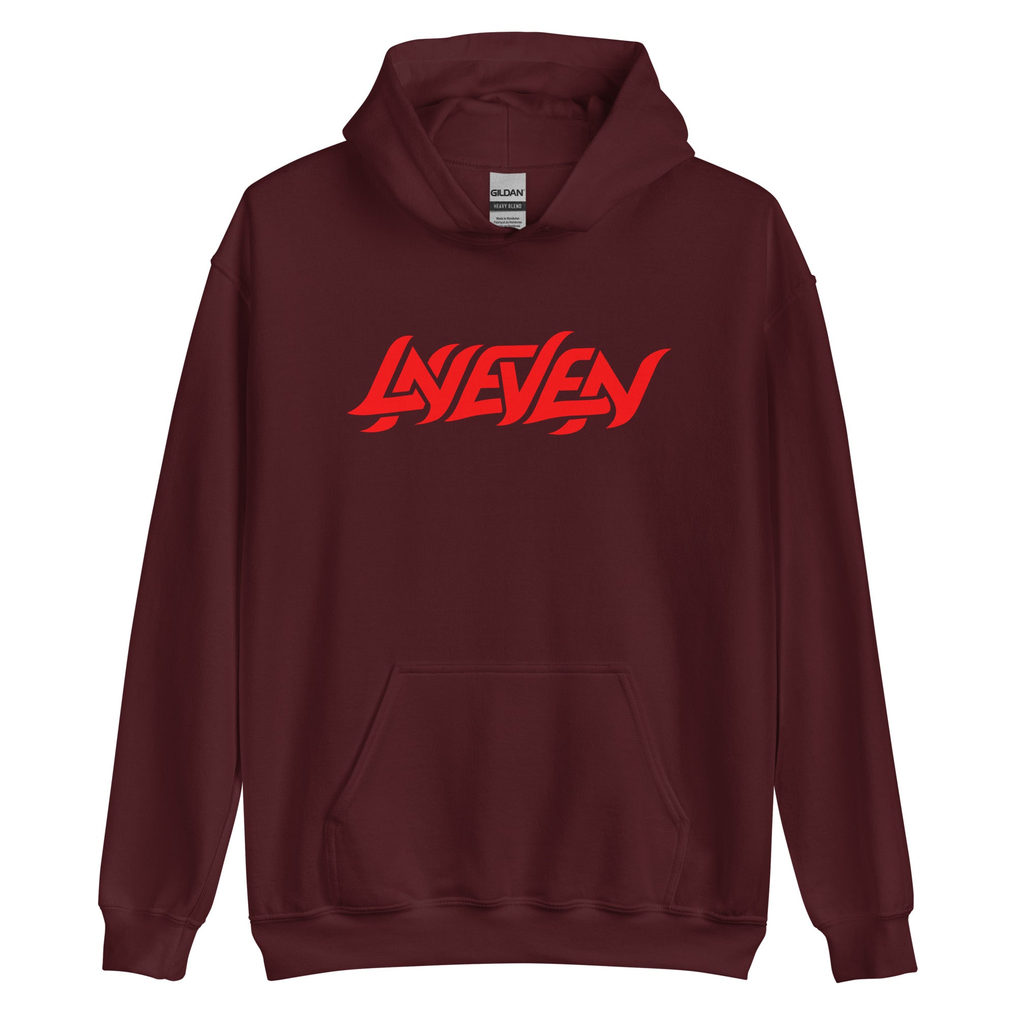 UNEVEN Big Print Hoodie