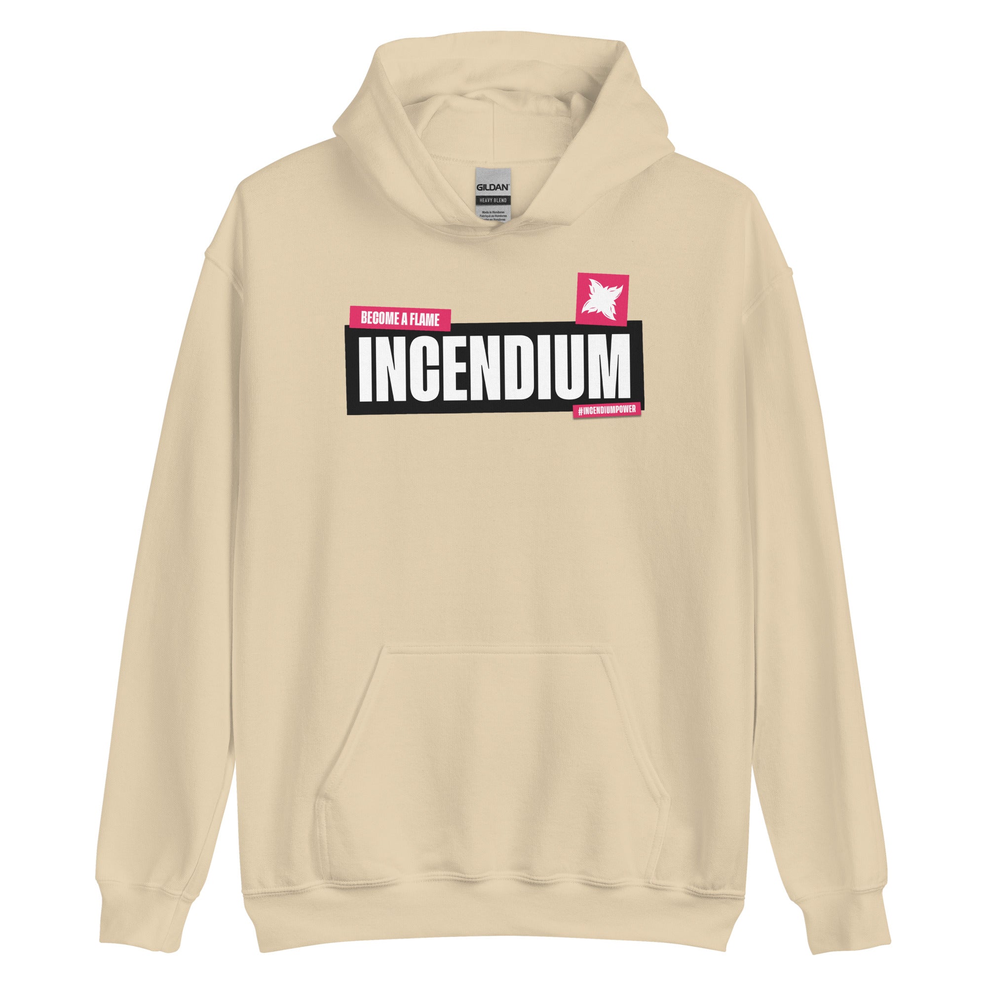 Incendium Big Print Hoodie