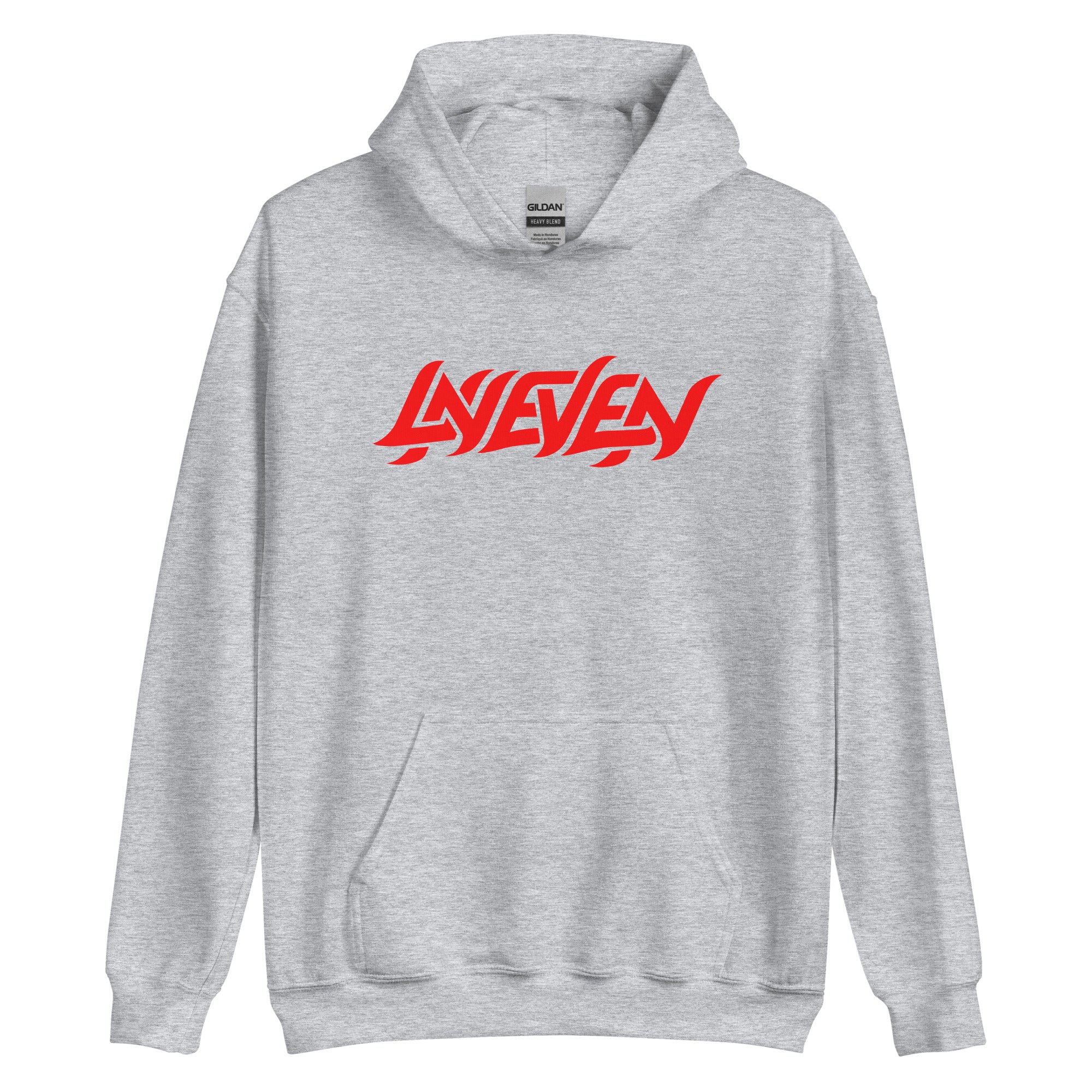 UNEVEN Big Print Hoodie