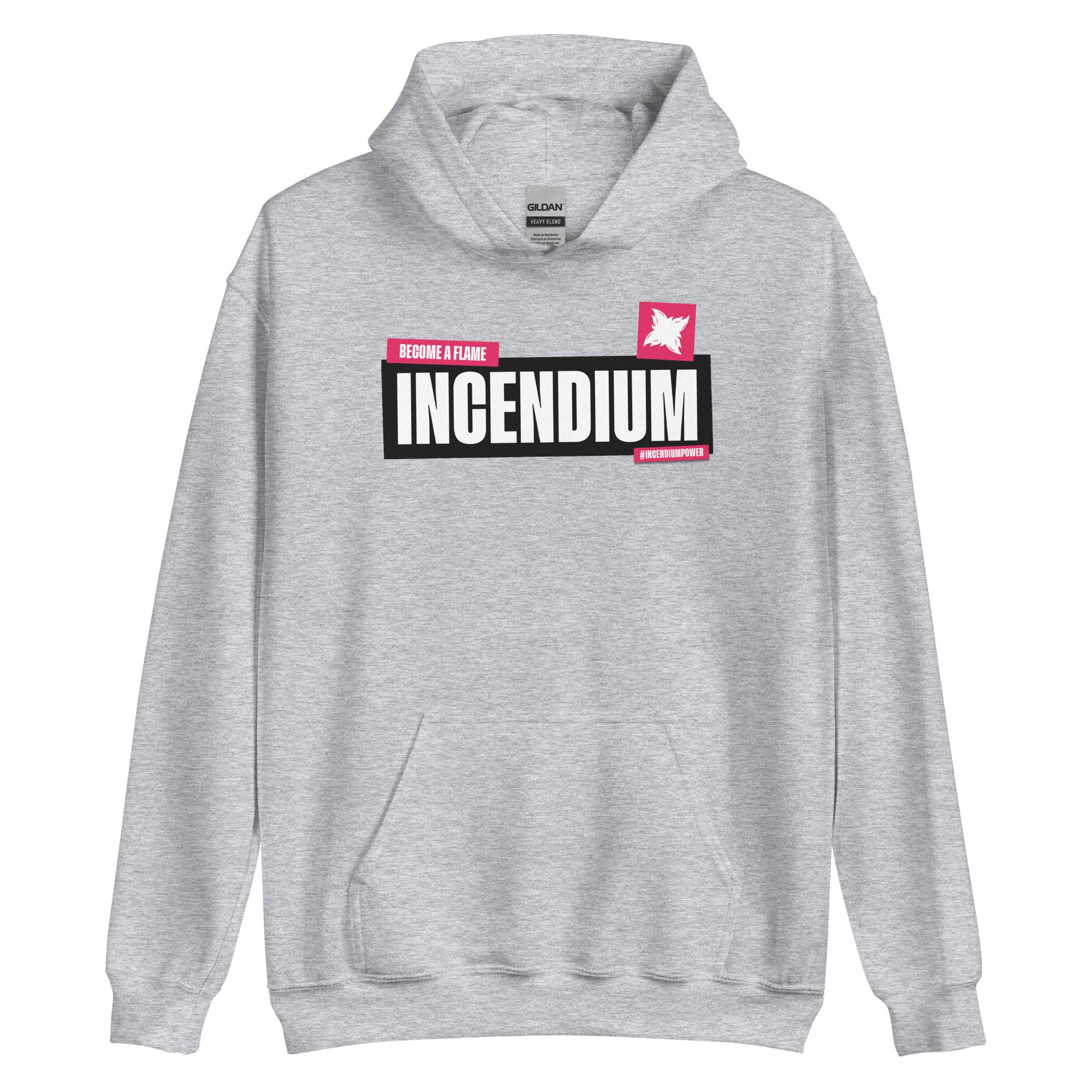 Incendium Big Print Hoodie