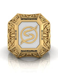 Auru Ring (Stainless Steel Vergoldet)
