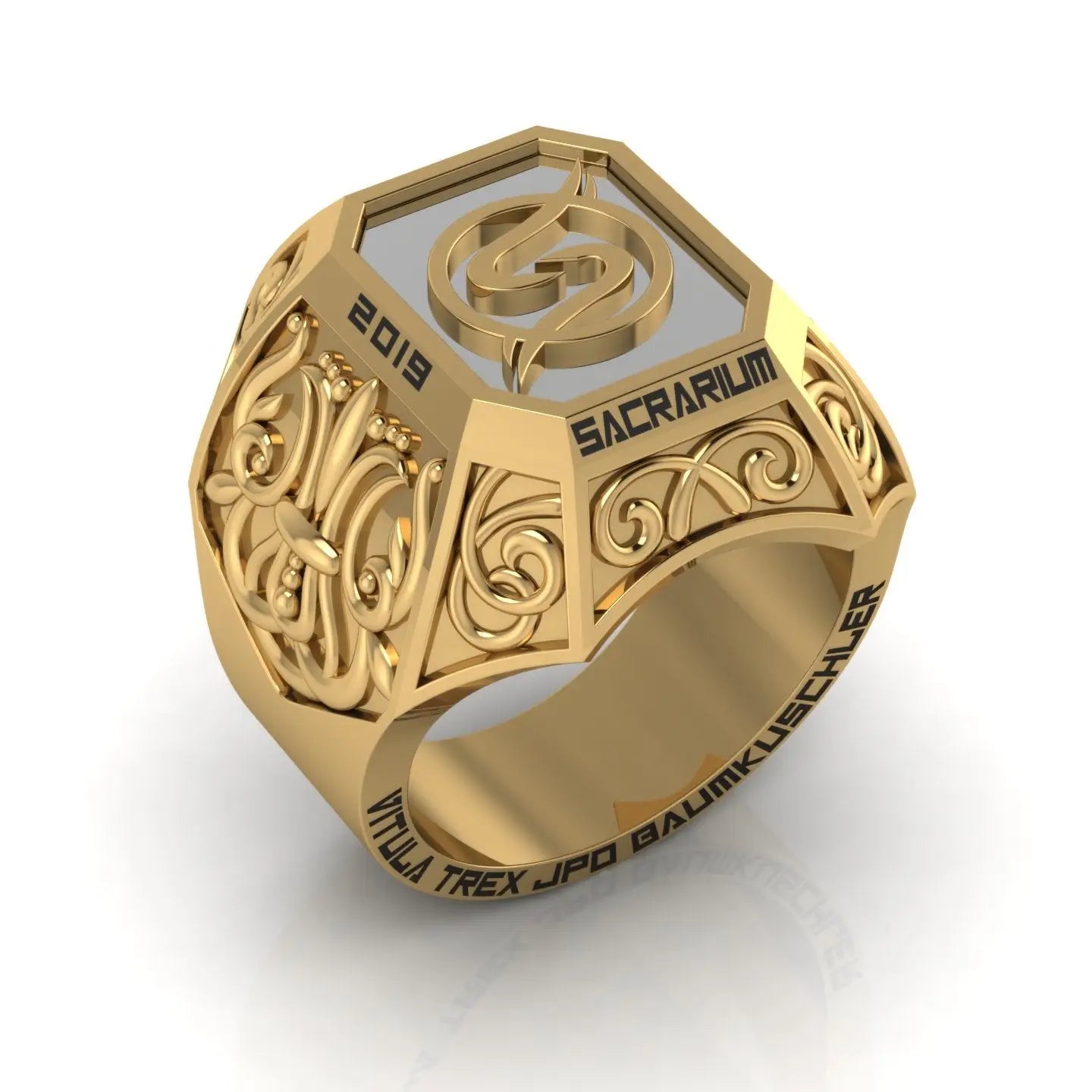 Auru Ring (Stainless Steel Vergoldet)