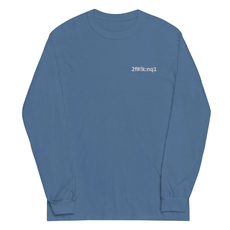 Basic Langarmshirt (Bestickt) TFO