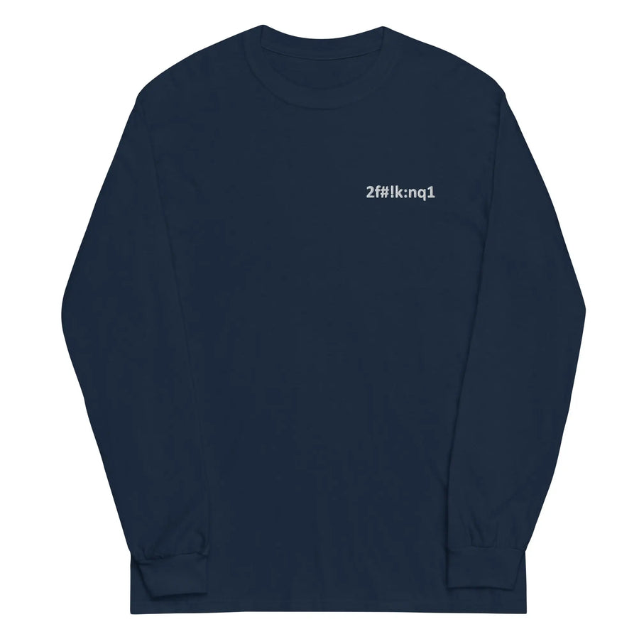 Basic Langarmshirt (Bestickt) TFO