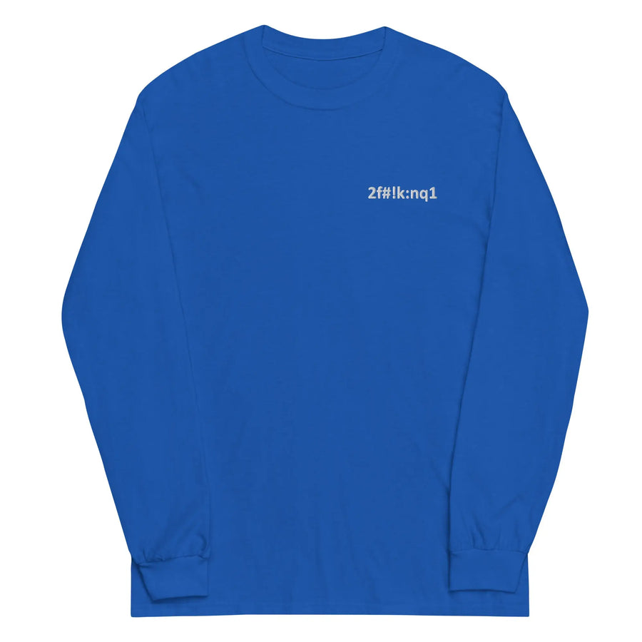 Basic Langarmshirt (Bestickt) TFO