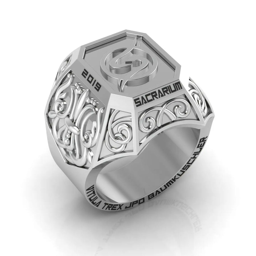 Dominus Ring (925 Sterling Silber)